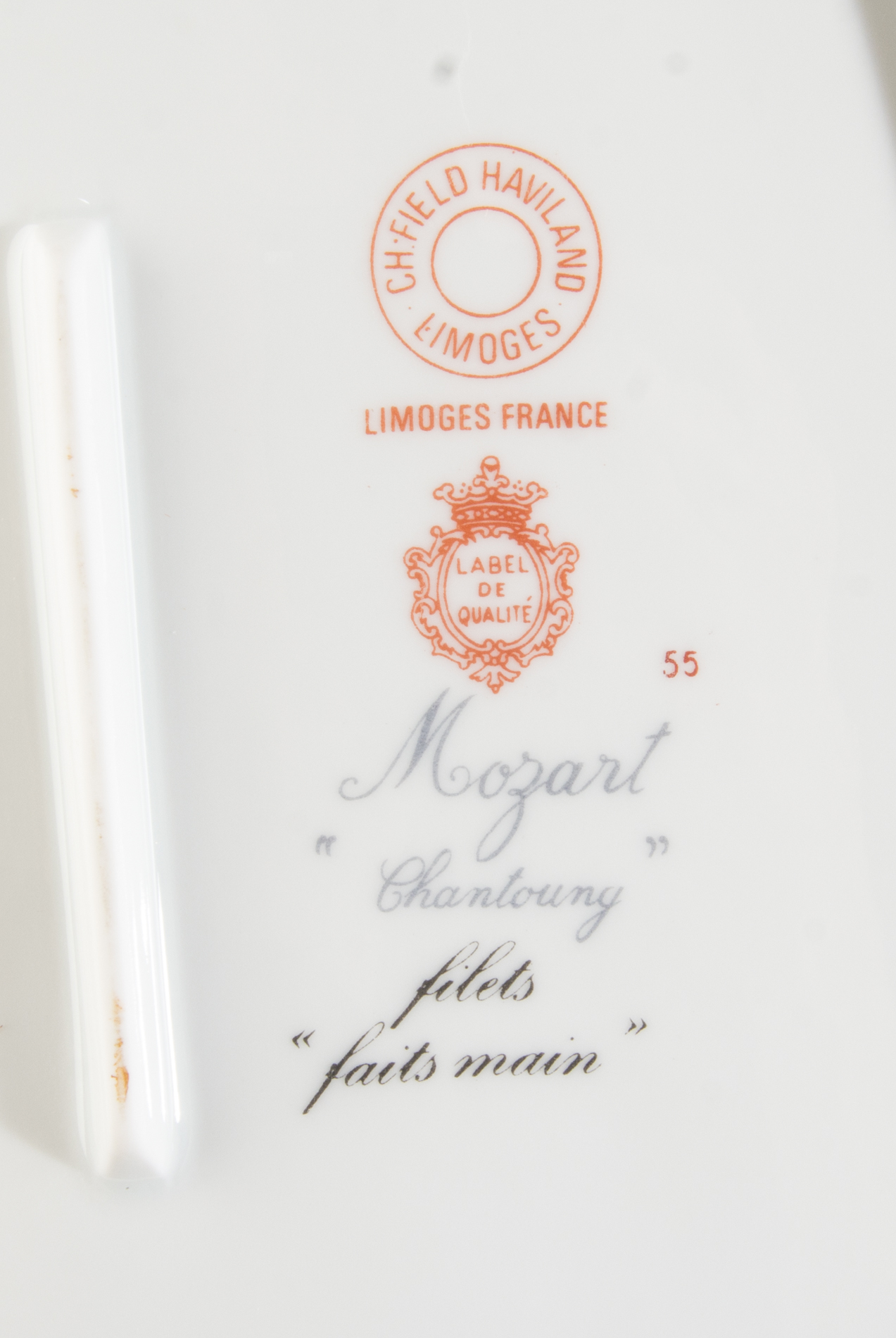 Mozart "Chantoung" Chas Field Haviland Limoges Serving Pieces