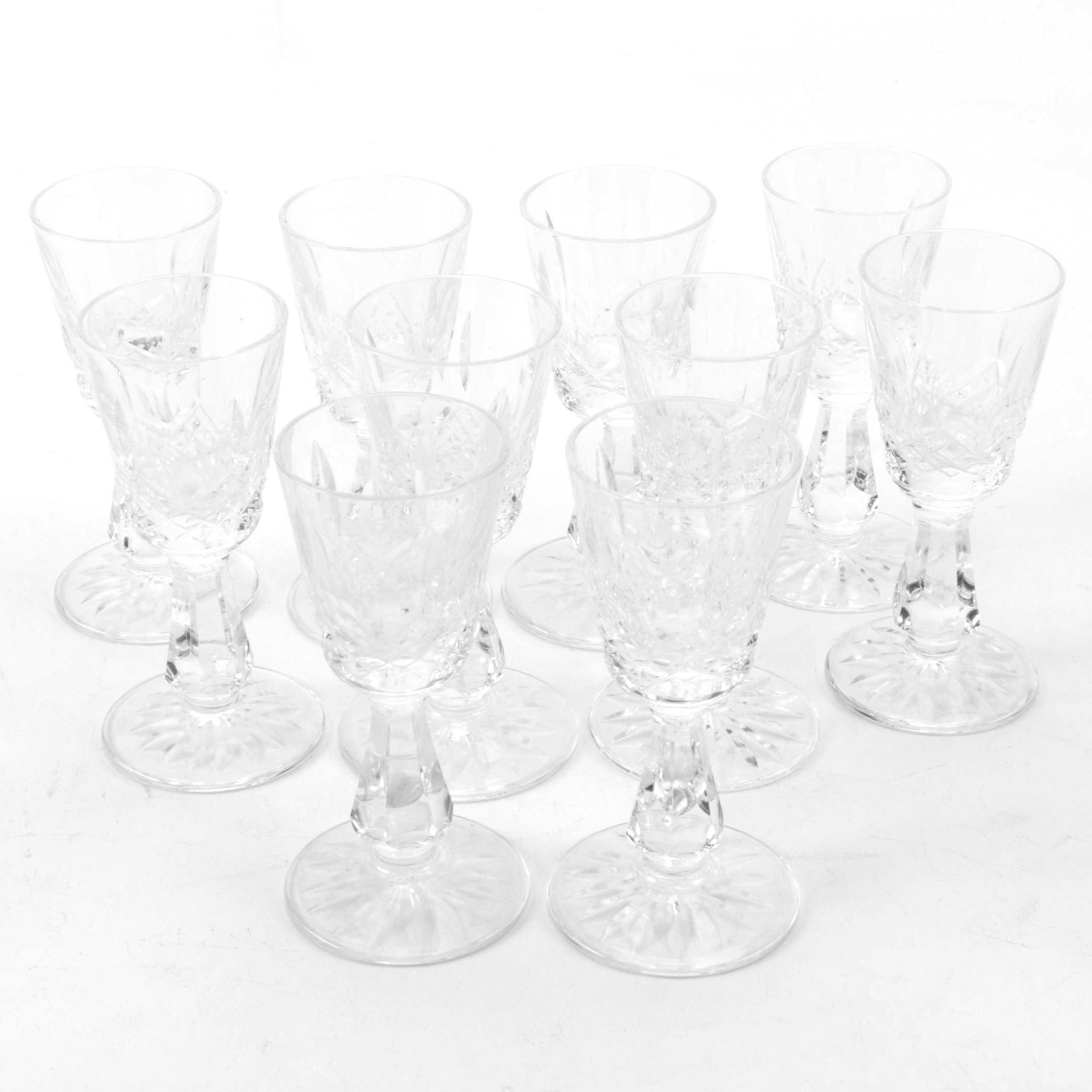 Waterford Crystal "Kenmare" Cordials