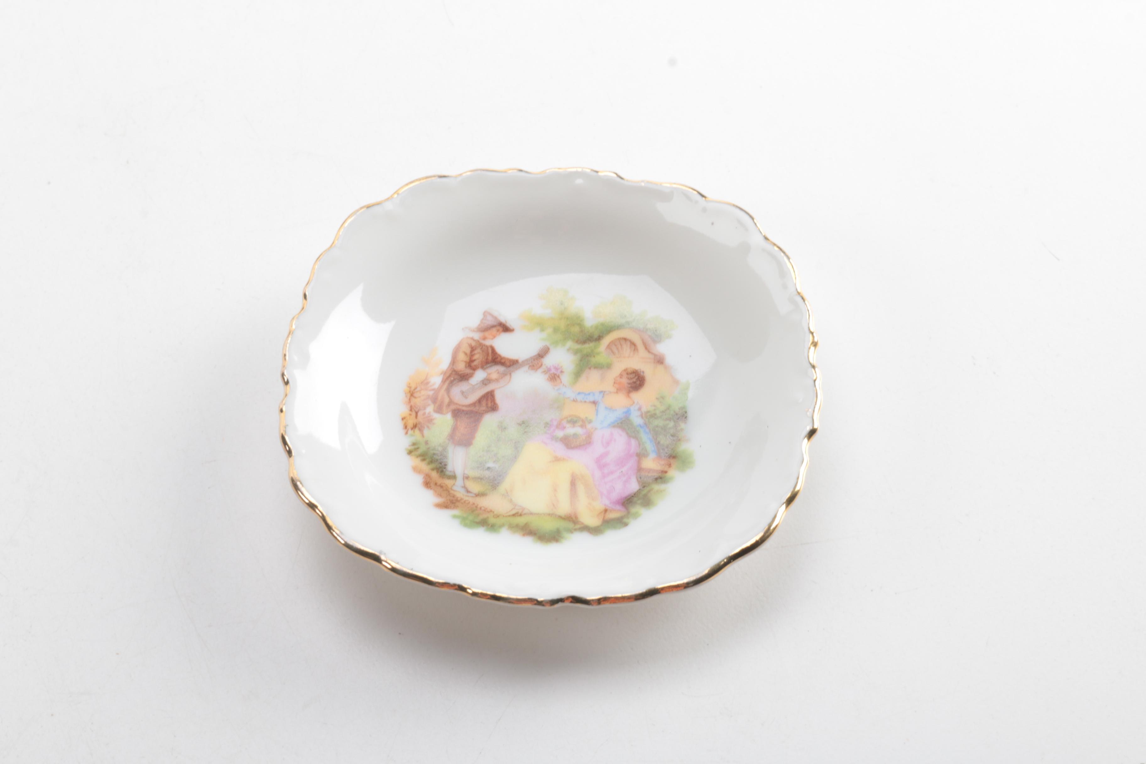 Floral Porcelain Tableware Featuring Theodore Haviland