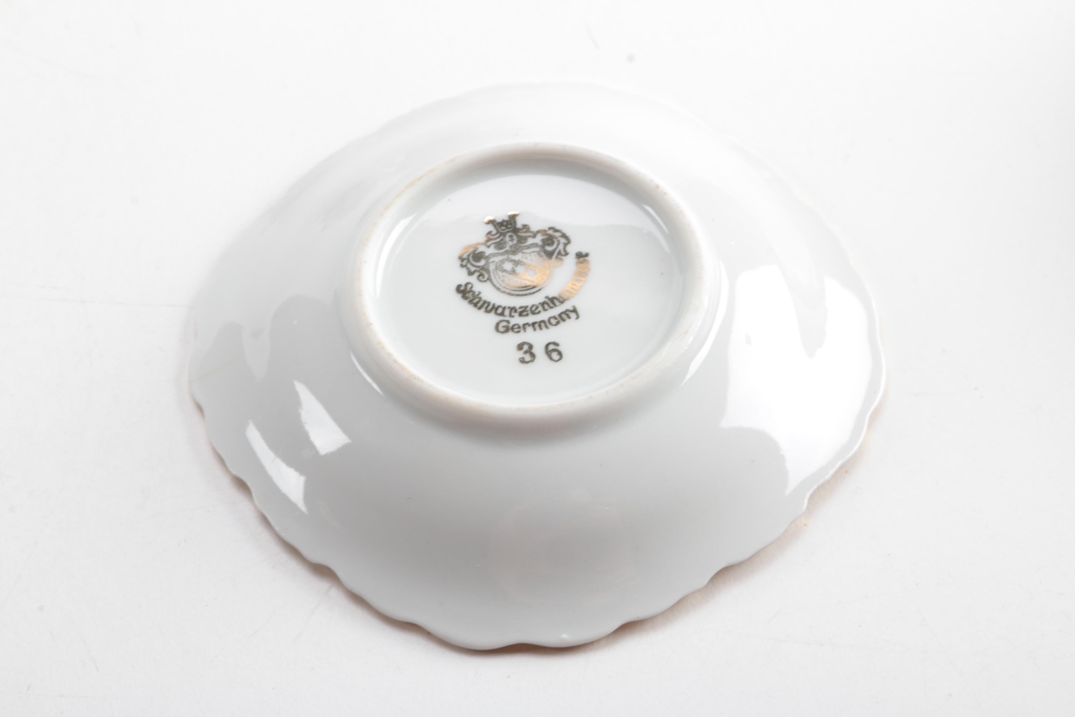 Floral Porcelain Tableware Featuring Theodore Haviland