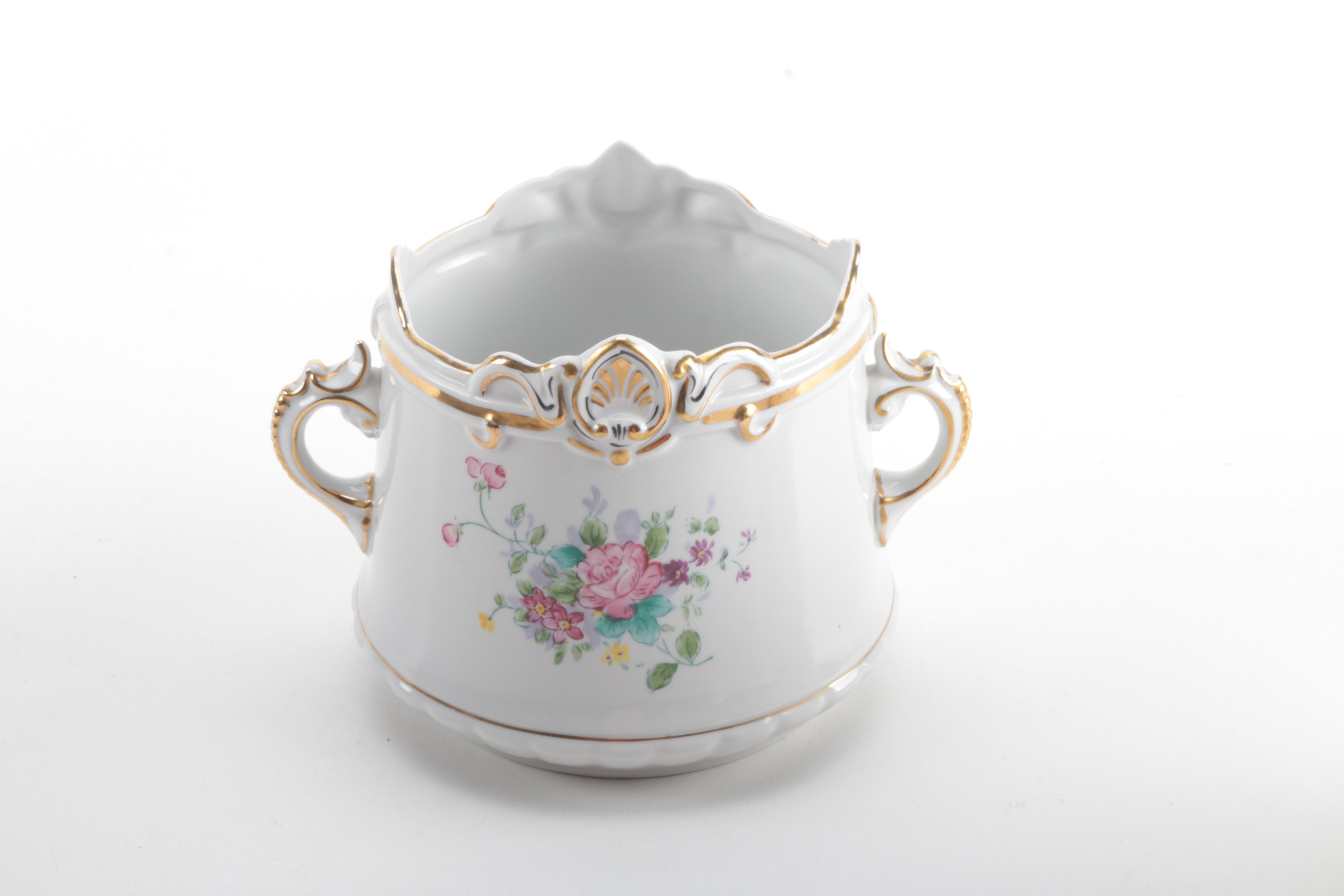 Floral Porcelain Tableware Featuring Theodore Haviland