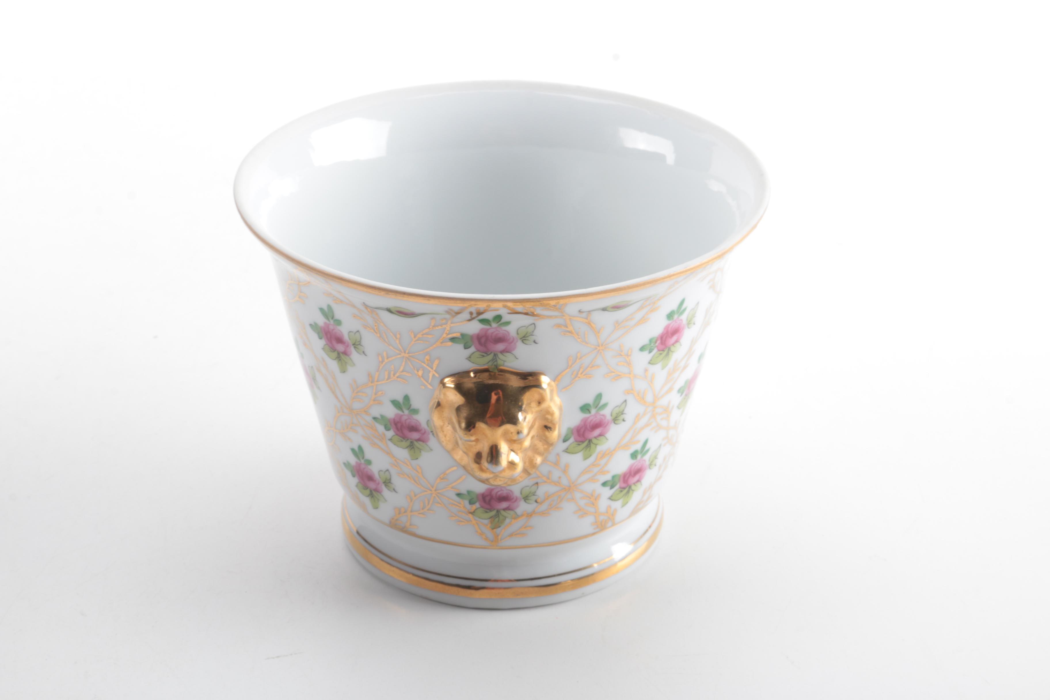 Floral Porcelain Tableware Featuring Theodore Haviland