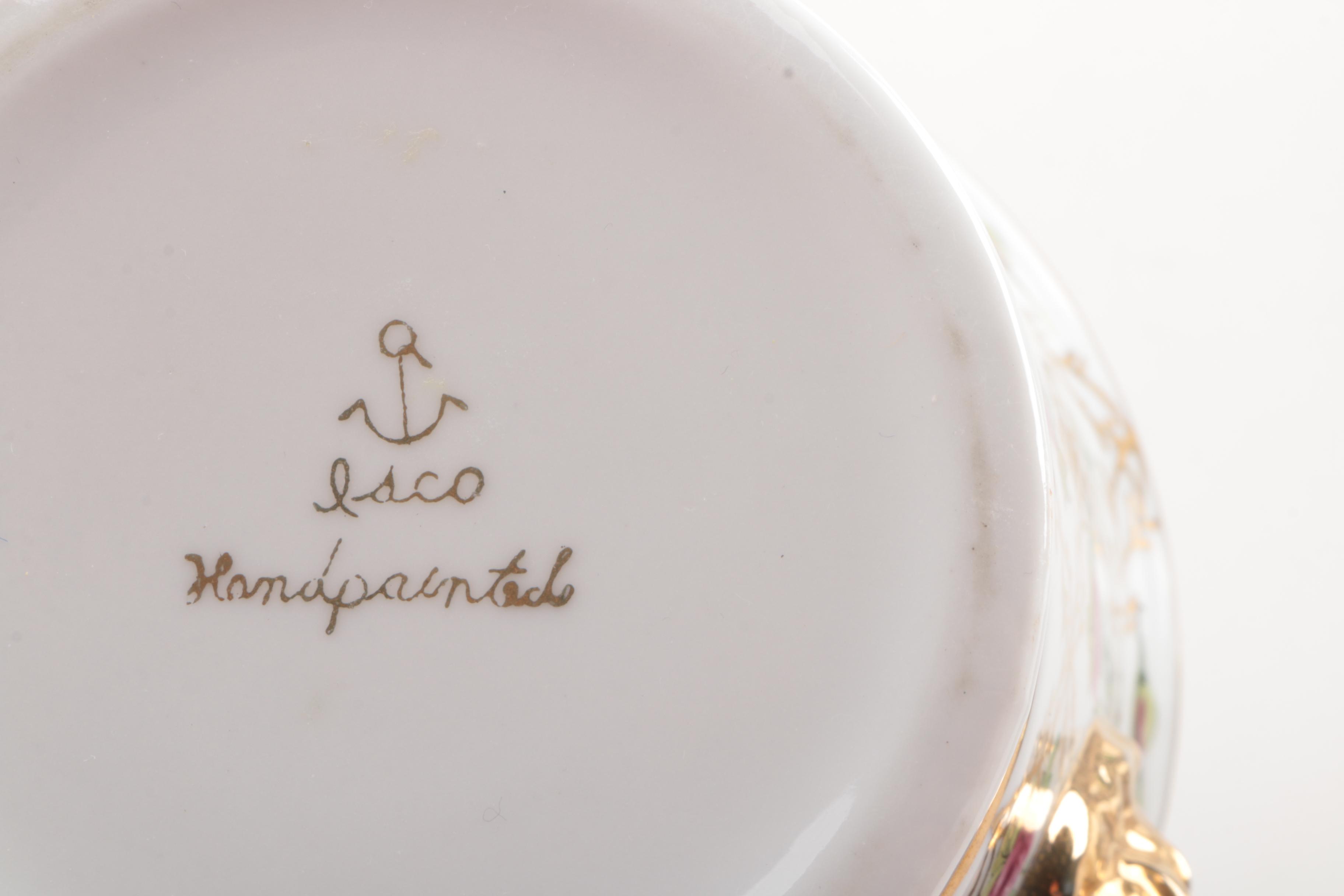Floral Porcelain Tableware Featuring Theodore Haviland