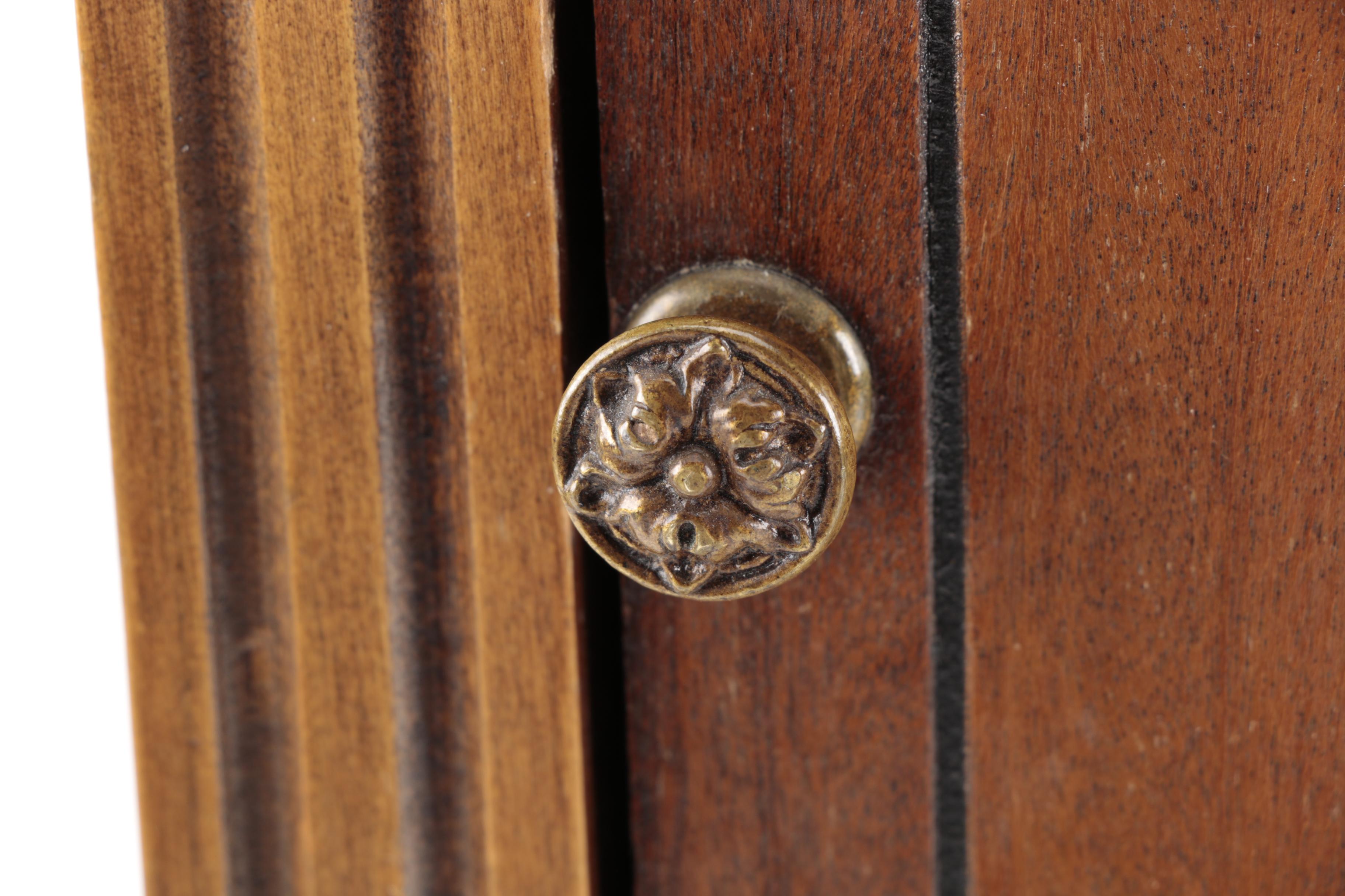 Vintage Copper-Lined Humidor Stand