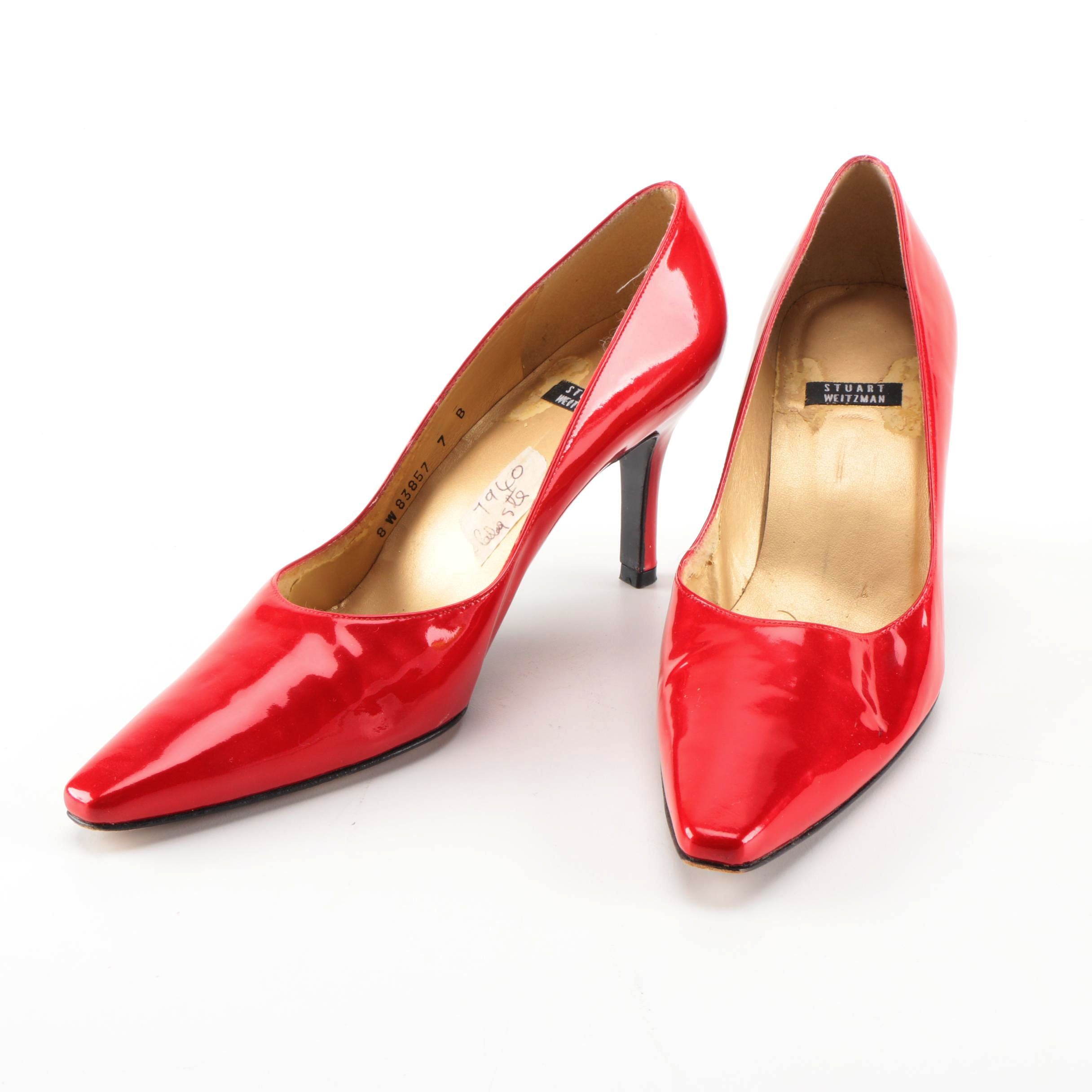 Stuart Weitzman Patent Heels