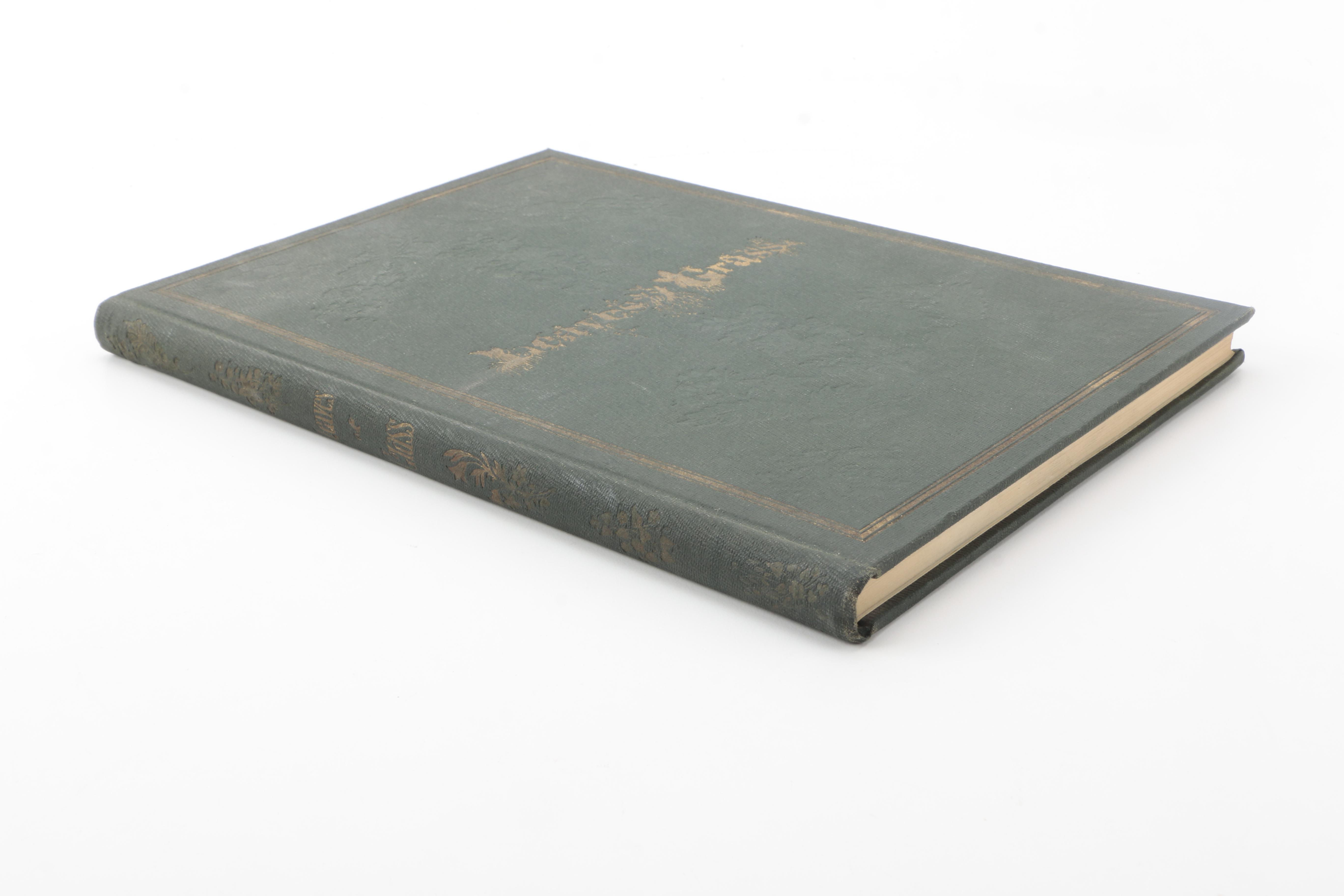 1919 Reprint Edition of "Leaves of Grass" by Walt Whitman