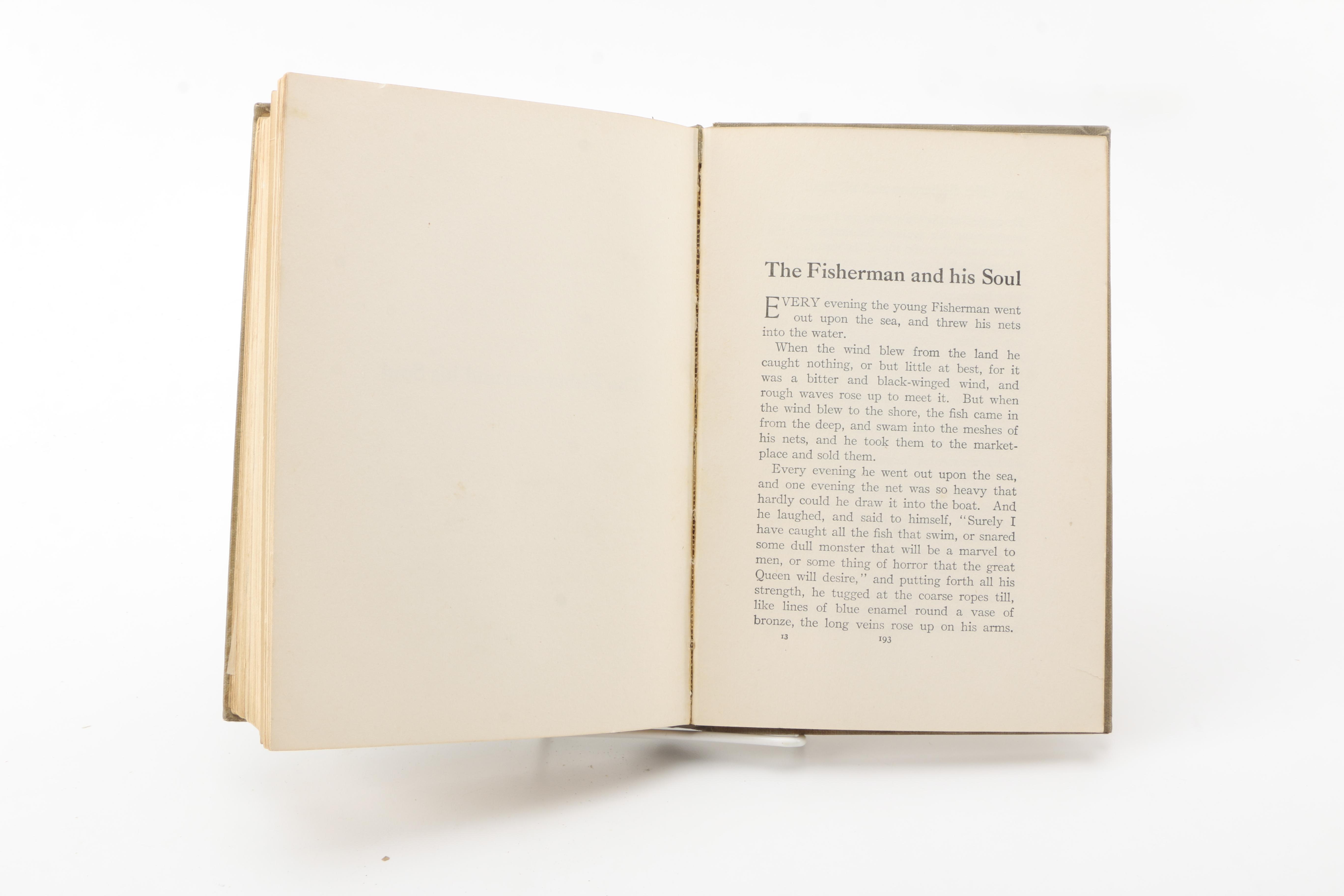 1924 "The Happy Prince and Other Fairy Tales" by Oscar Wilde