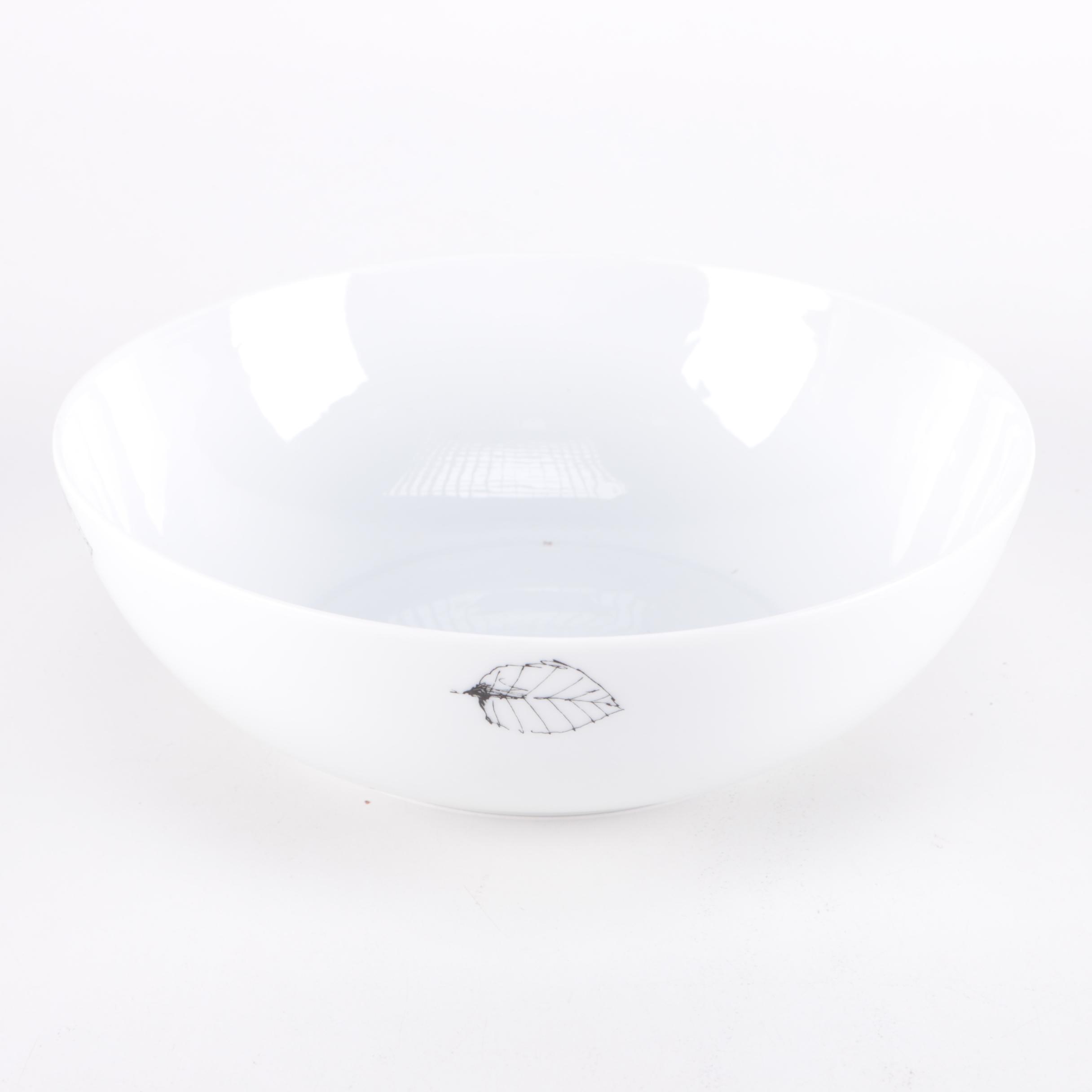 Black and White "Espana Rosa" Ceramics by Block