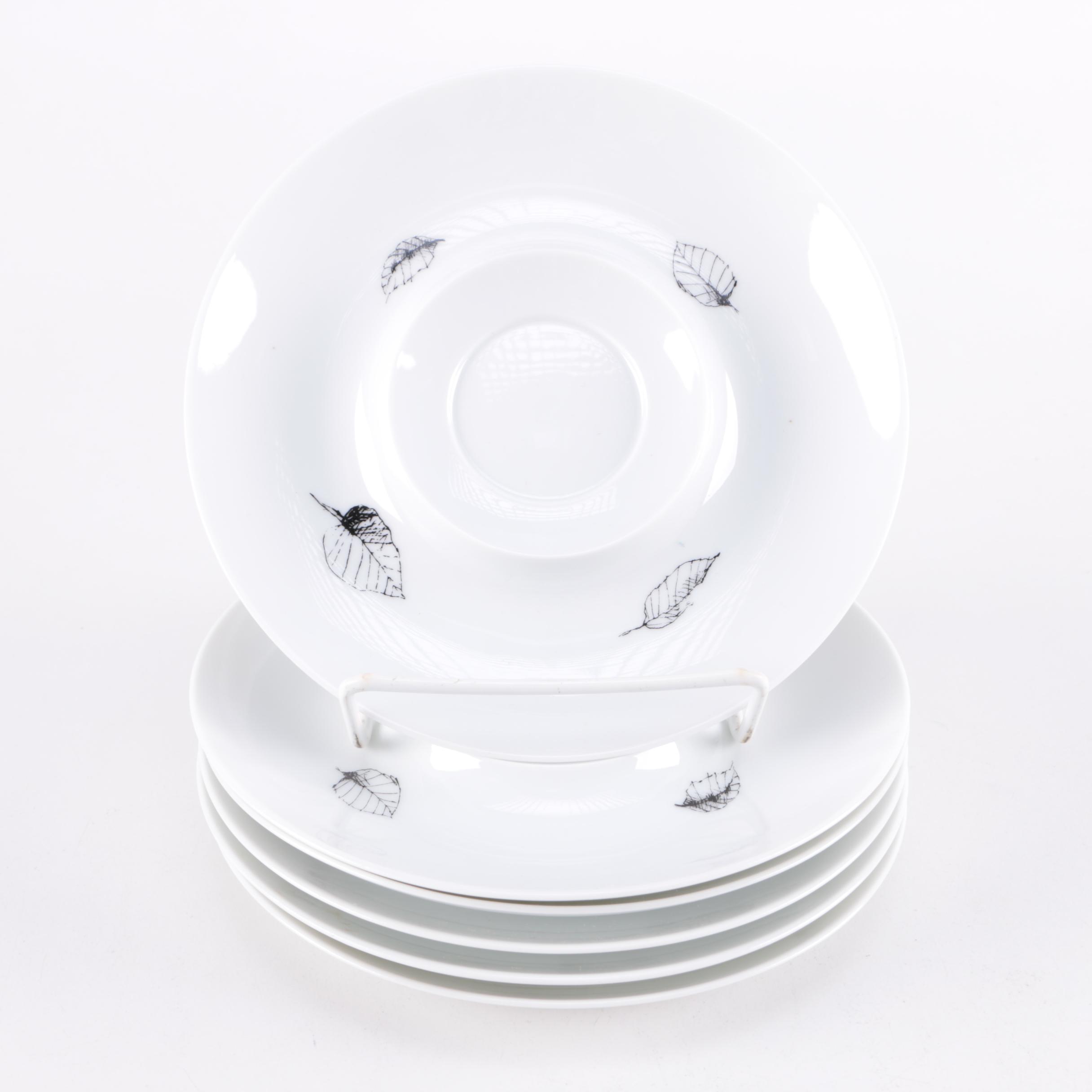 Black and White "Espana Rosa" Ceramics by Block