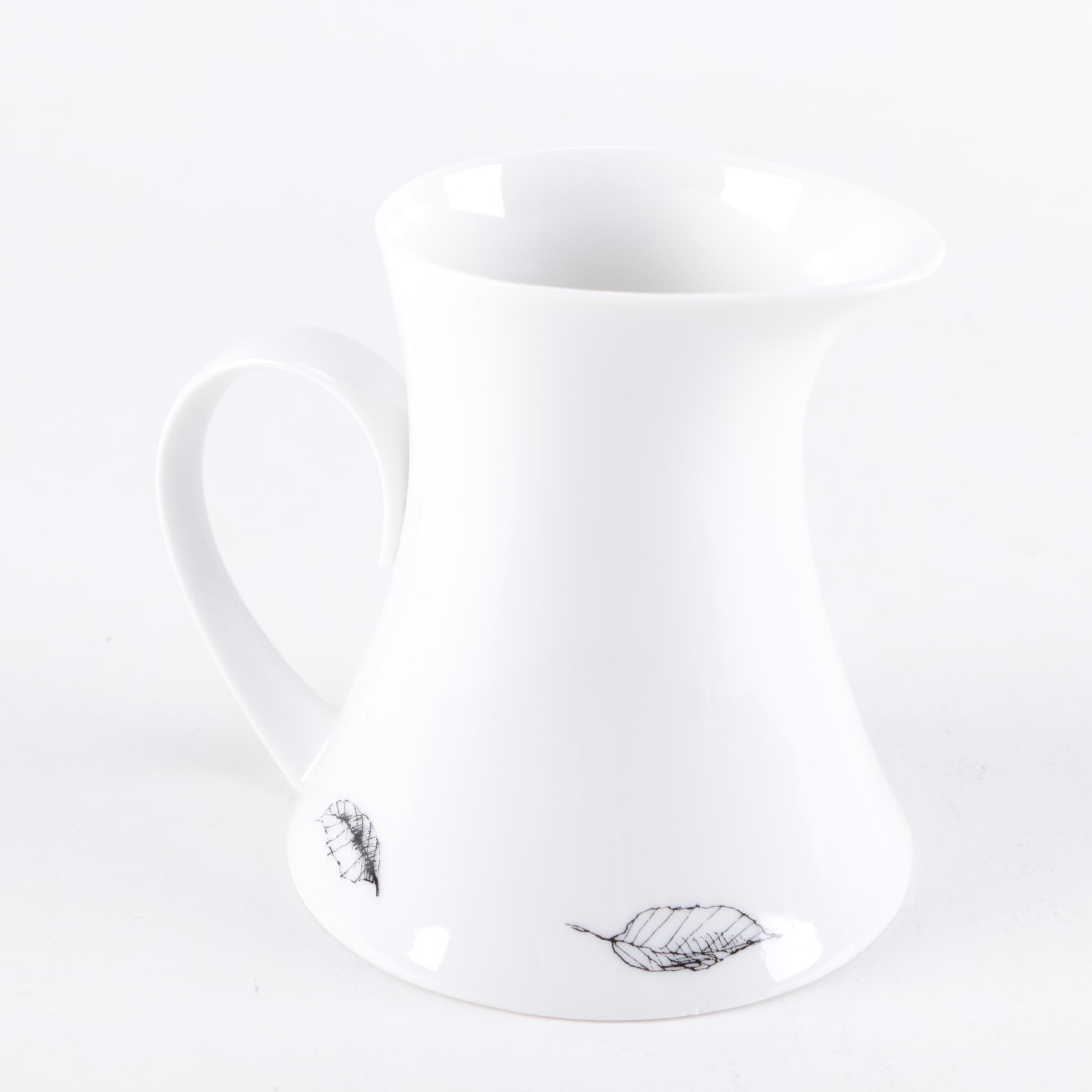 Black and White "Espana Rosa" Ceramics by Block