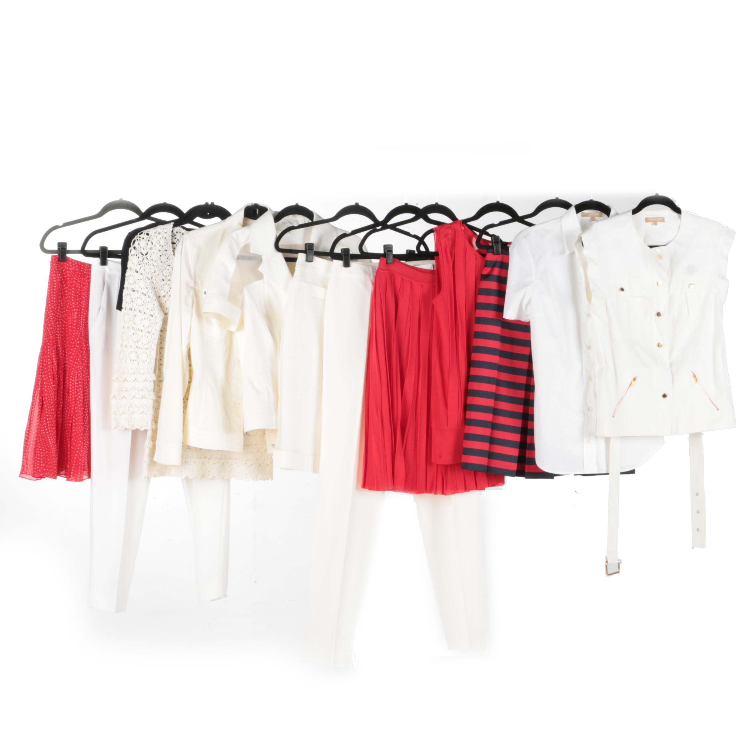 Assorted Sportswear Separates from Michael Kors and Escada