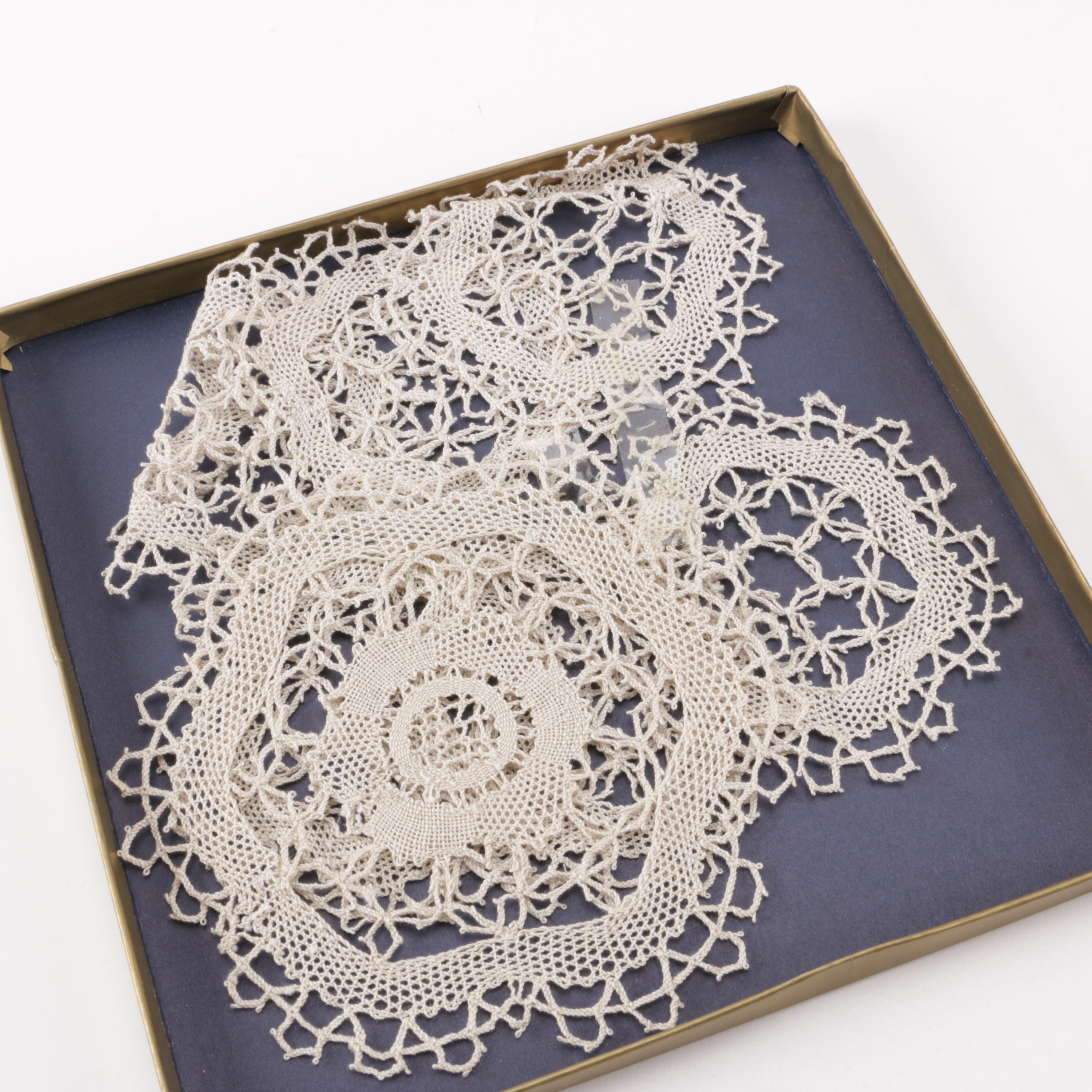 Vintage Kitchen Linens and Doilies