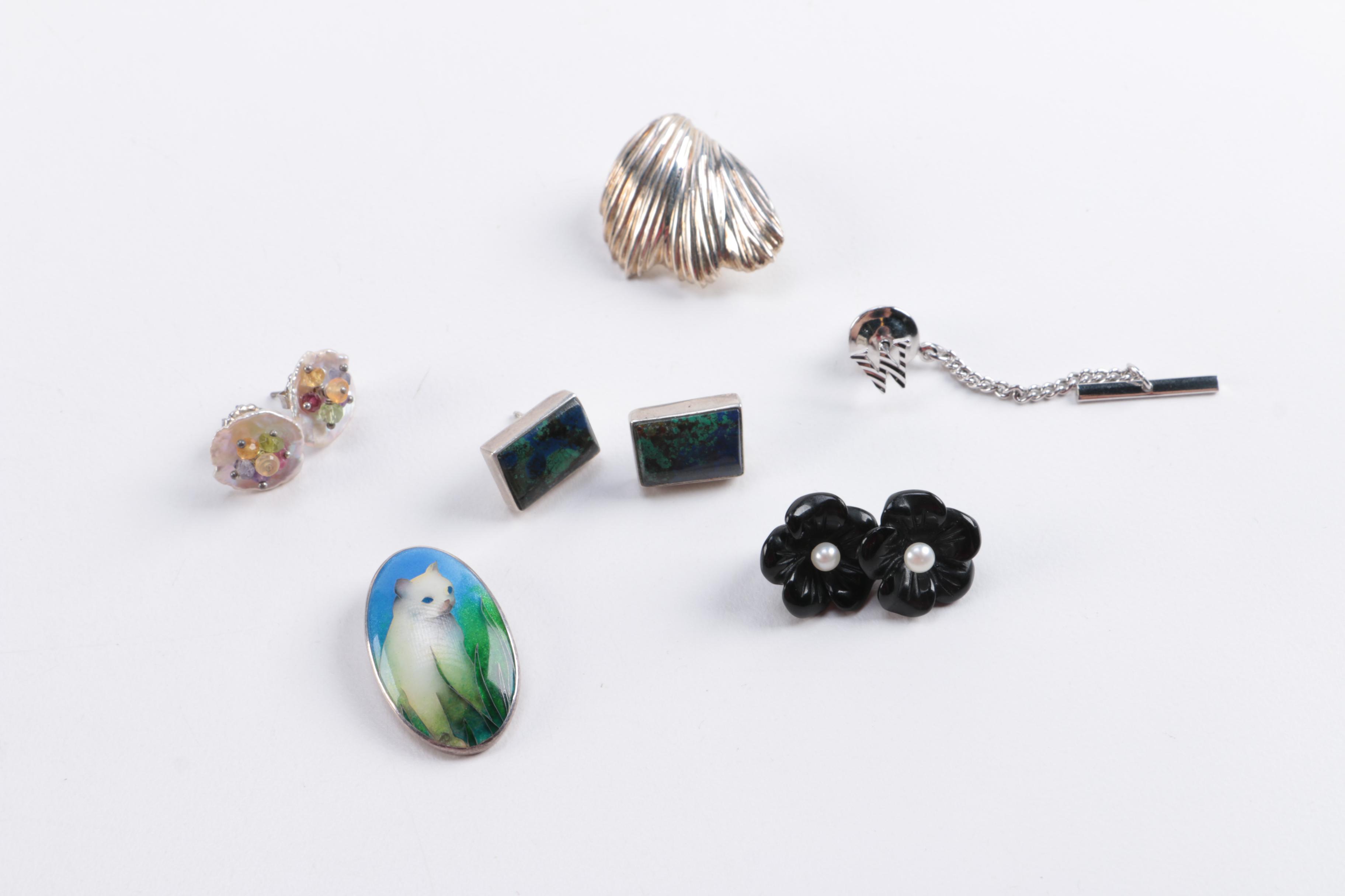 Sterling Silver and 800 Silver Jewelry