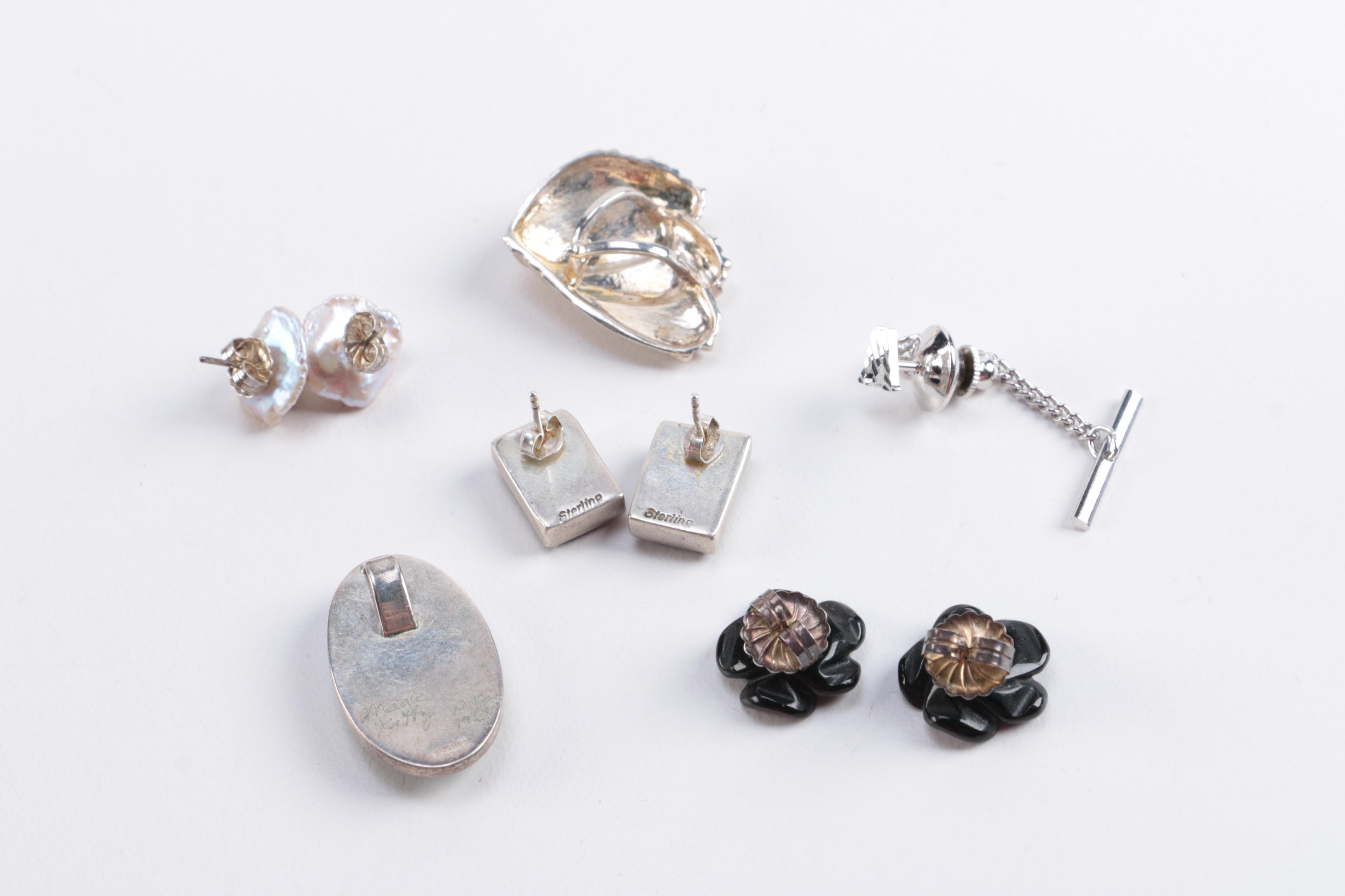 Sterling Silver and 800 Silver Jewelry