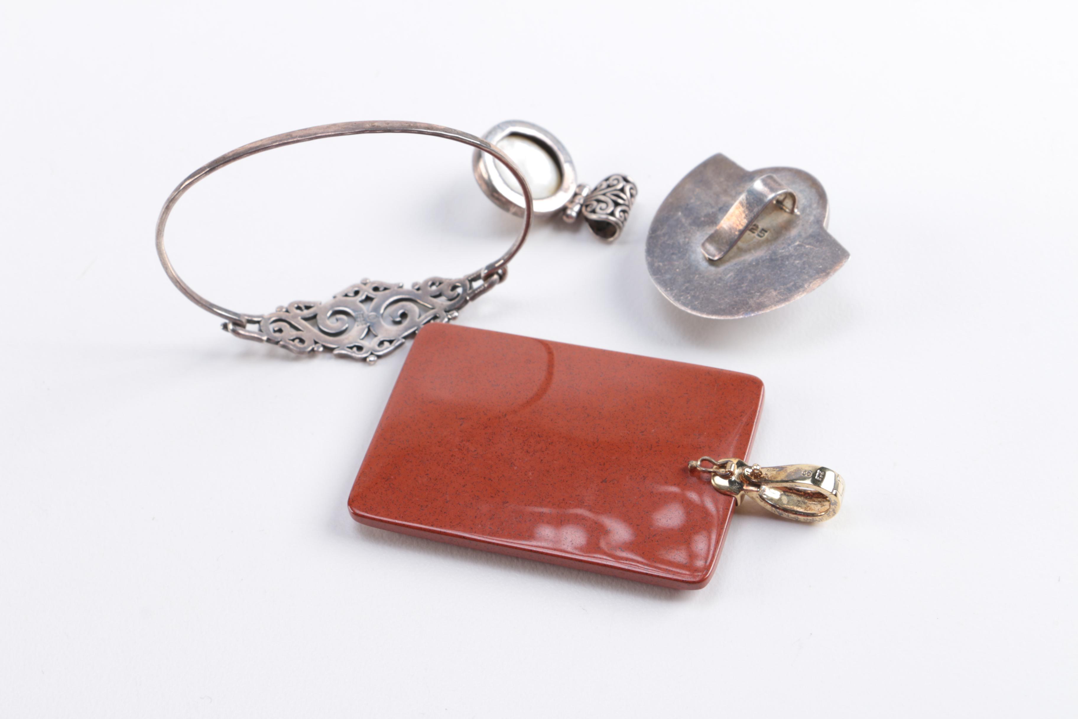 Sterling Silver and 800 Silver Jewelry