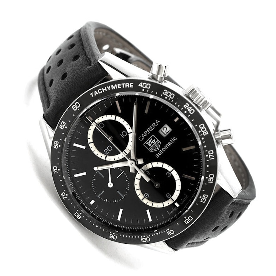 Tag Heuer Carrera Calibre 6 Automatic Chronograph Wristwatch