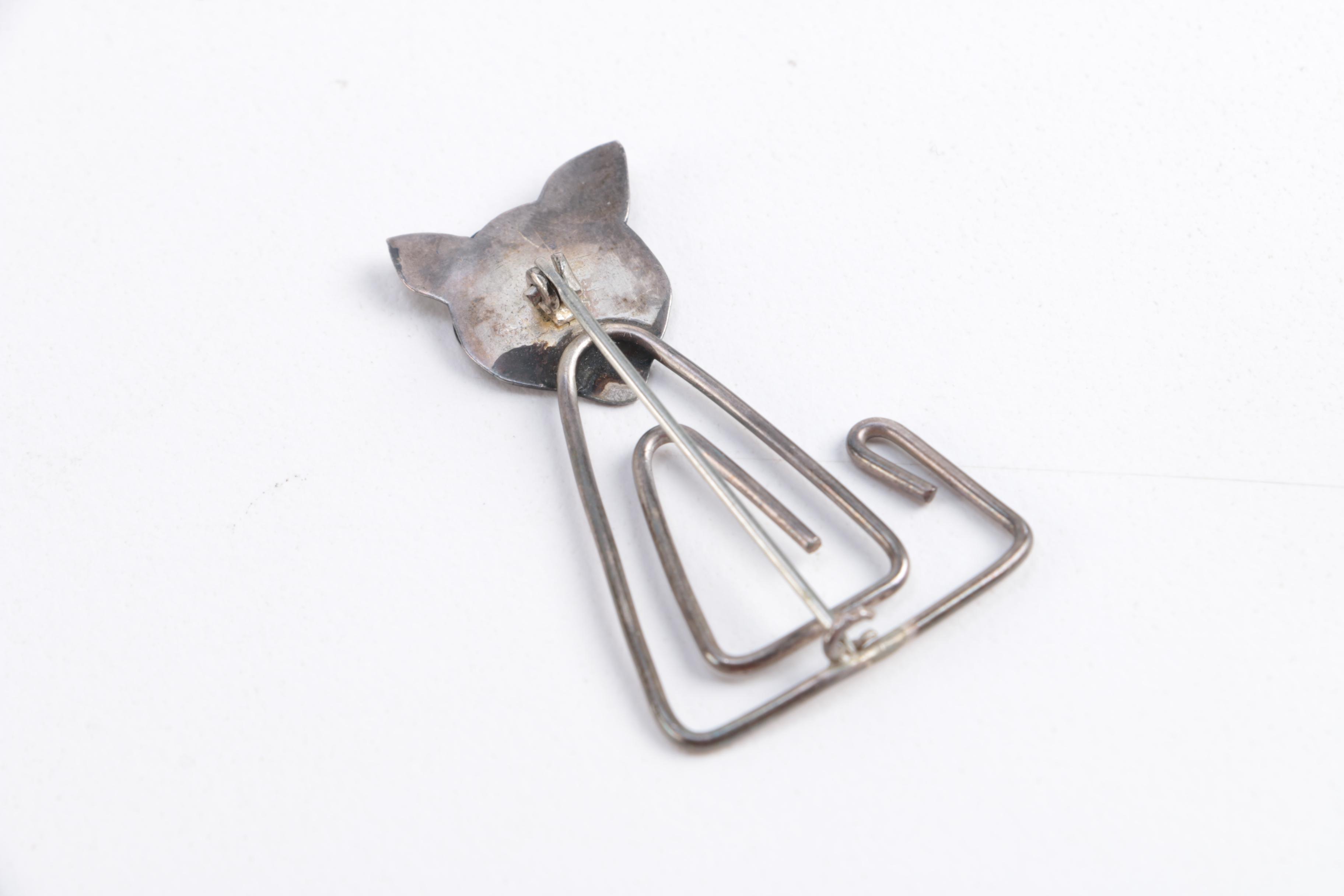 Sterling Silver Brooches Including James Avery and Abbott Gotshall