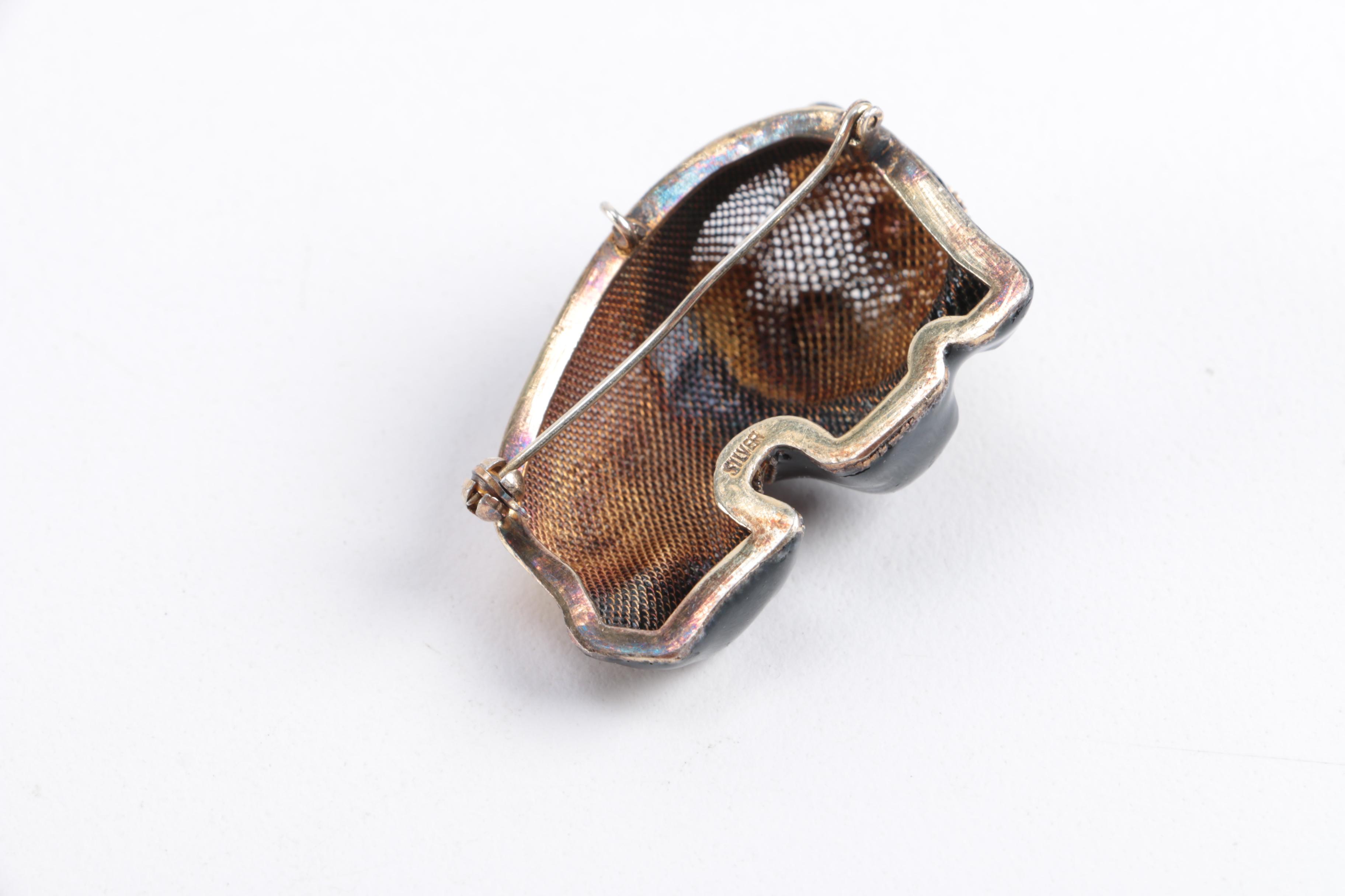 Sterling Silver Brooches Including James Avery and Abbott Gotshall