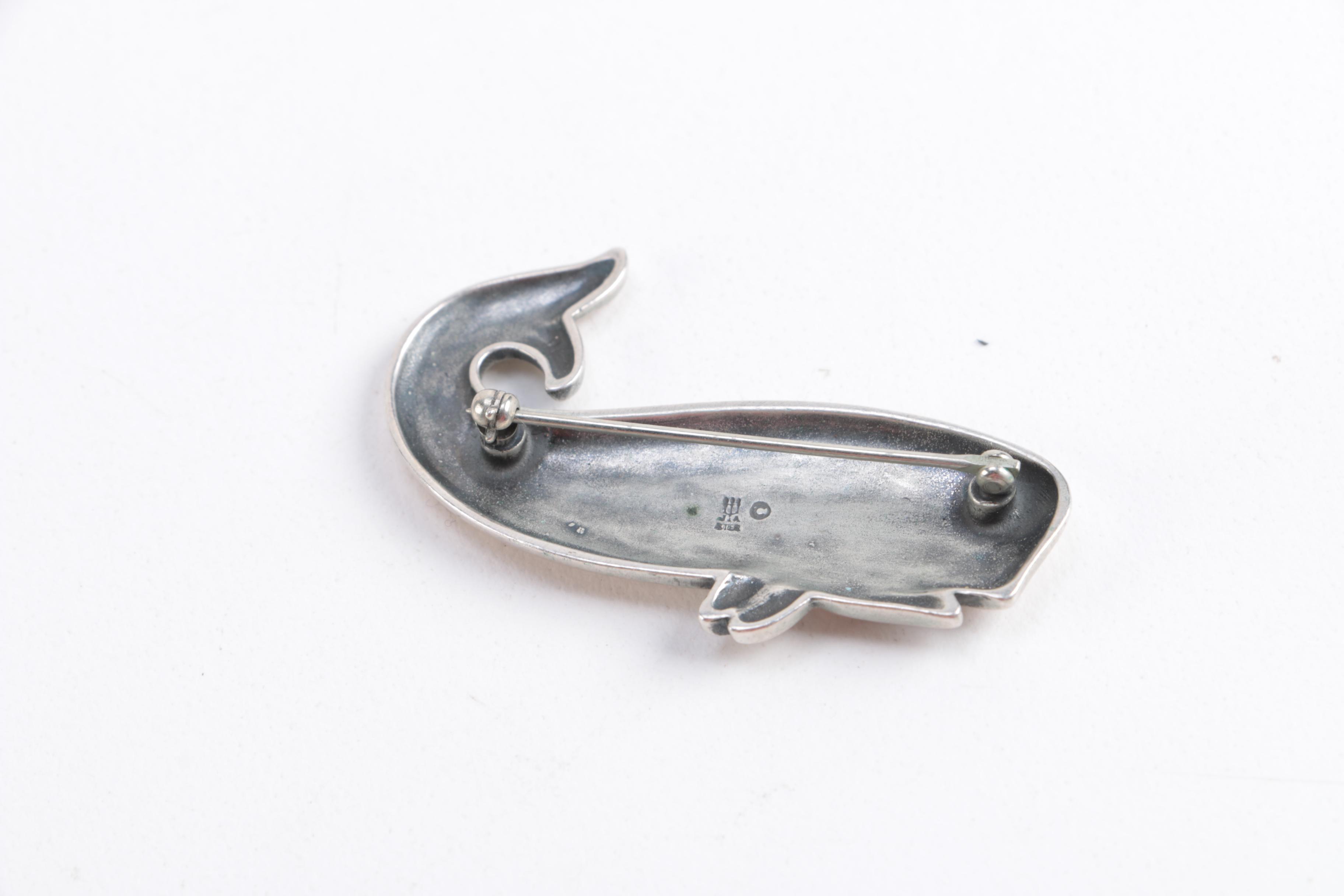 Sterling Silver Brooches Including James Avery and Abbott Gotshall