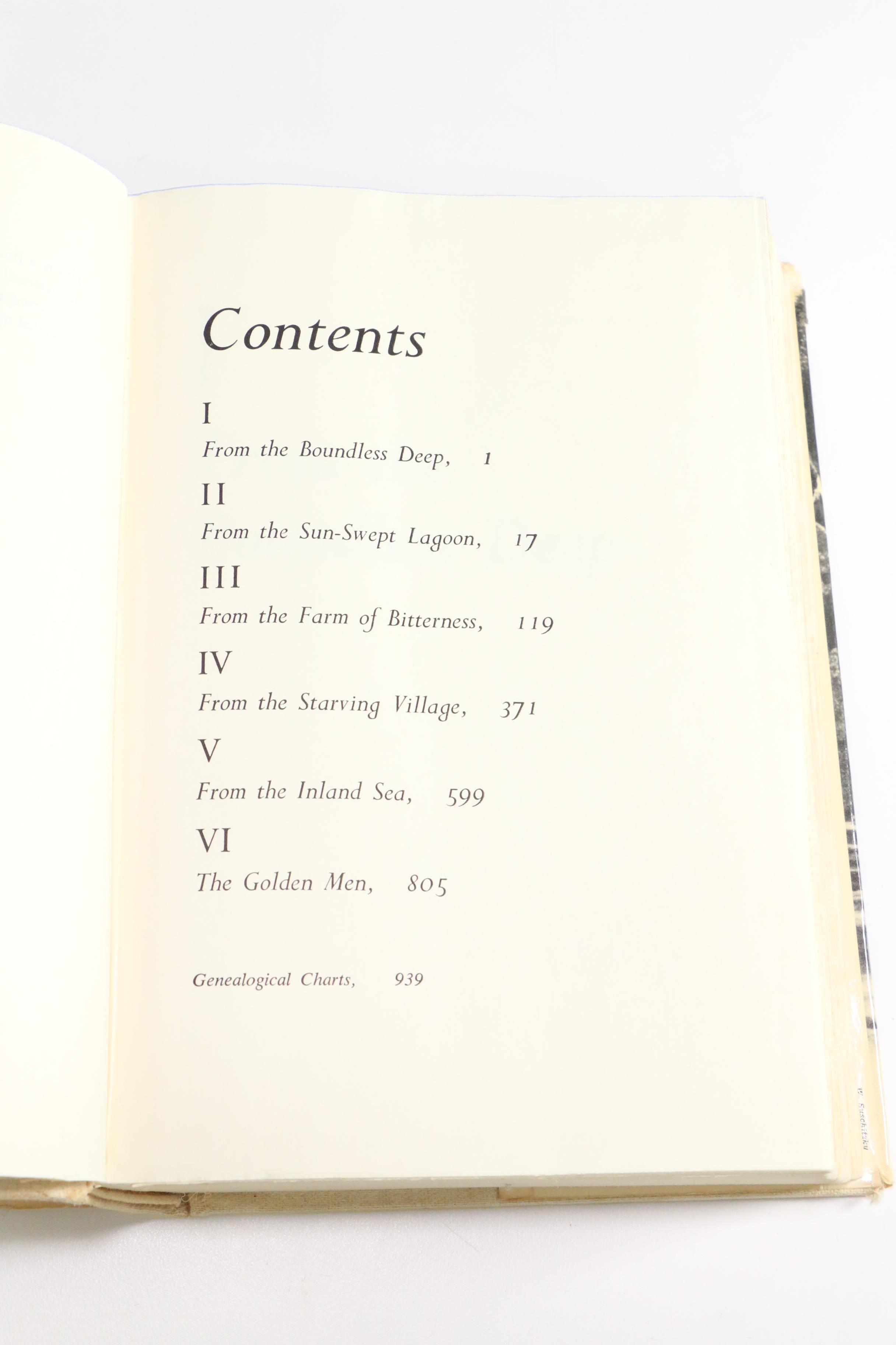 1959 First Edition "Hawaii" by James Michener
