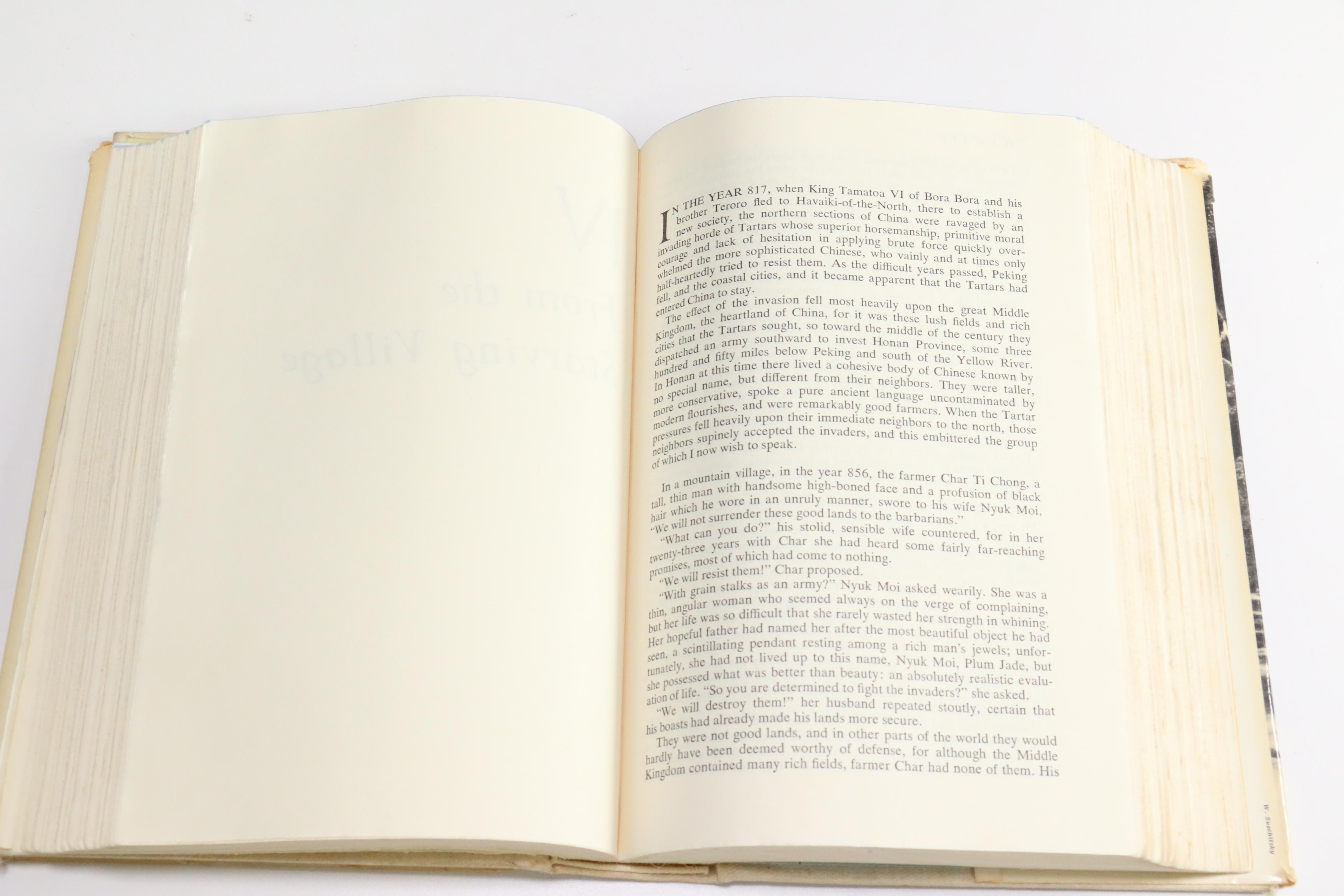 1959 First Edition "Hawaii" by James Michener