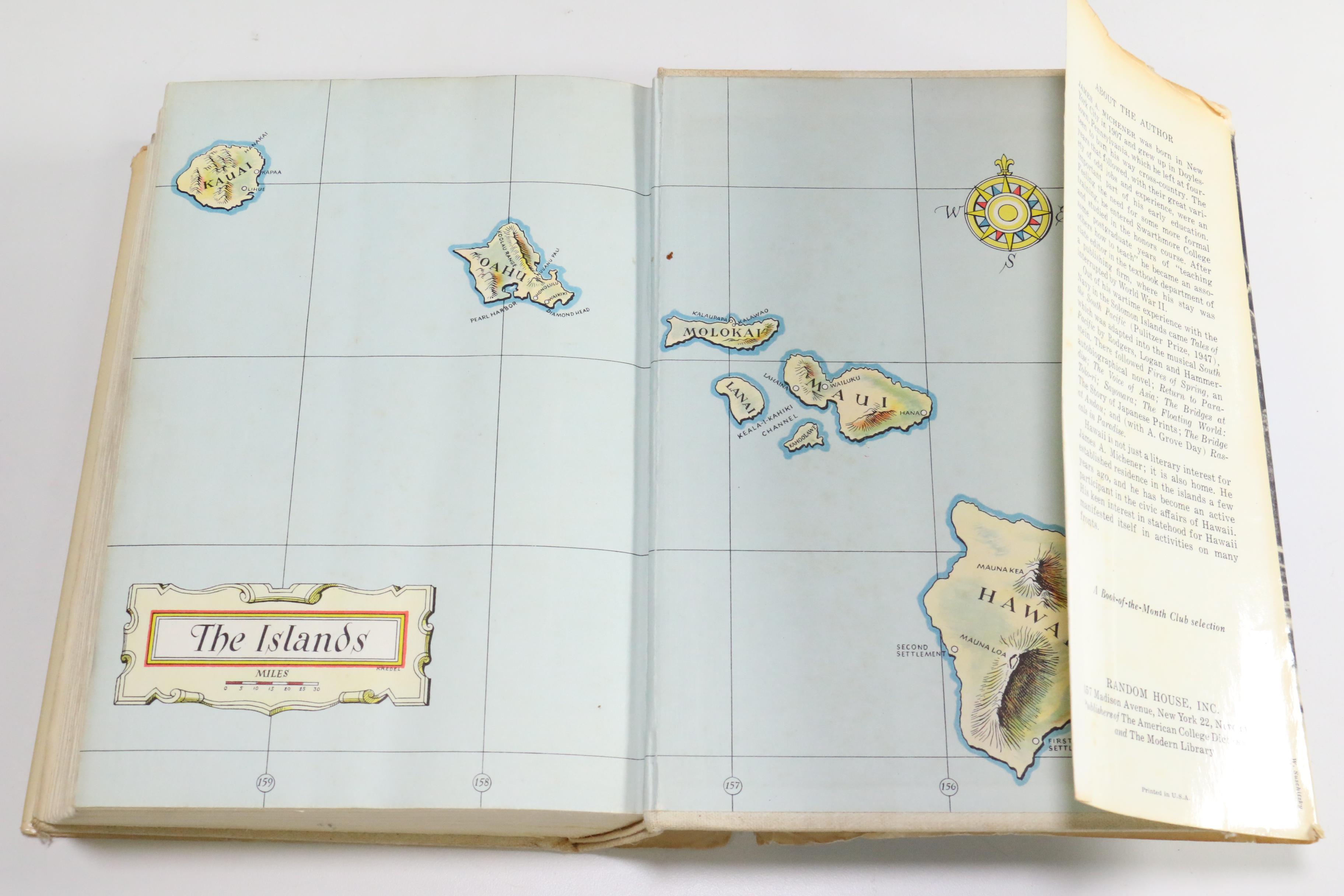 1959 First Edition "Hawaii" by James Michener