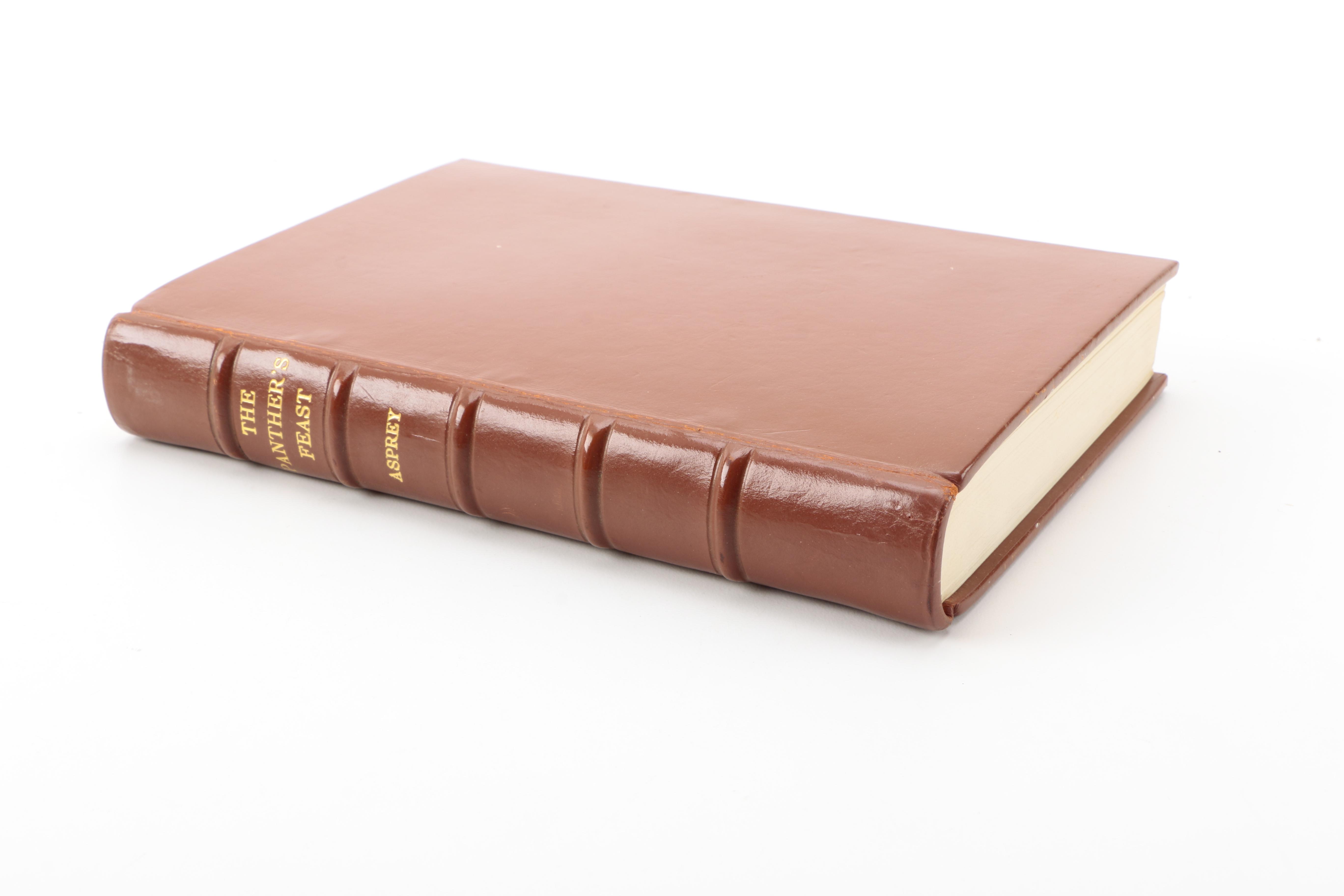 1959 Signed First Edition "The Panther's Feast" by Robert A. Asprey