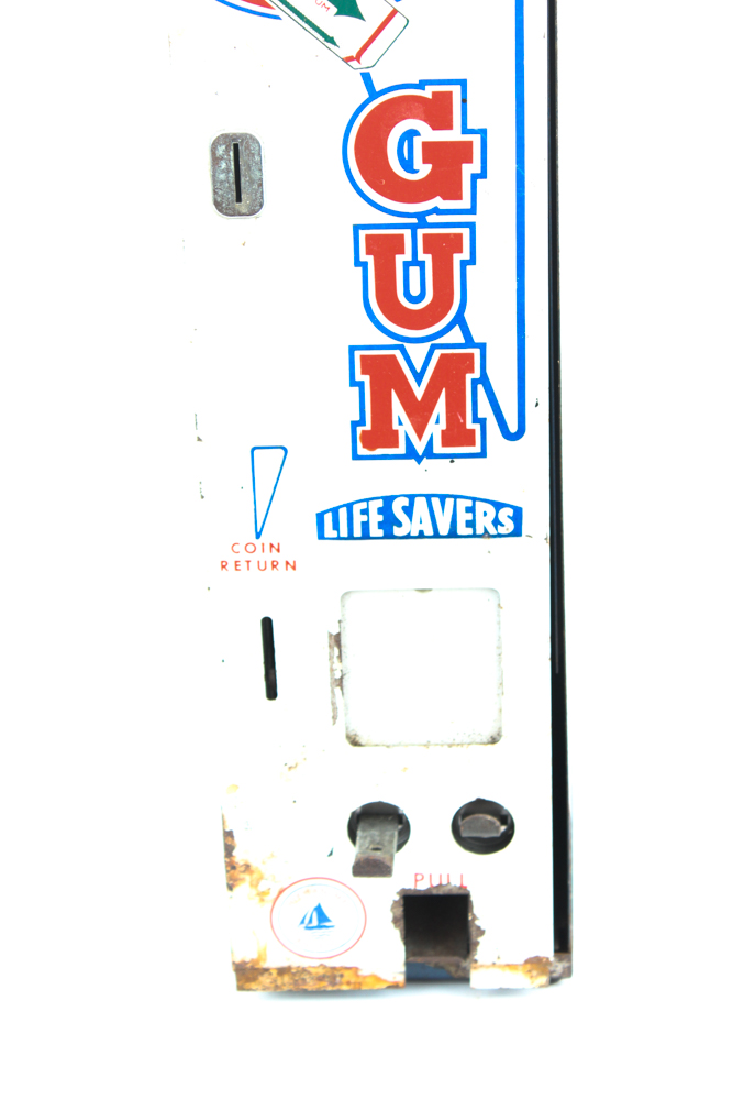 Vintage 5 Cent Gum Dispenser