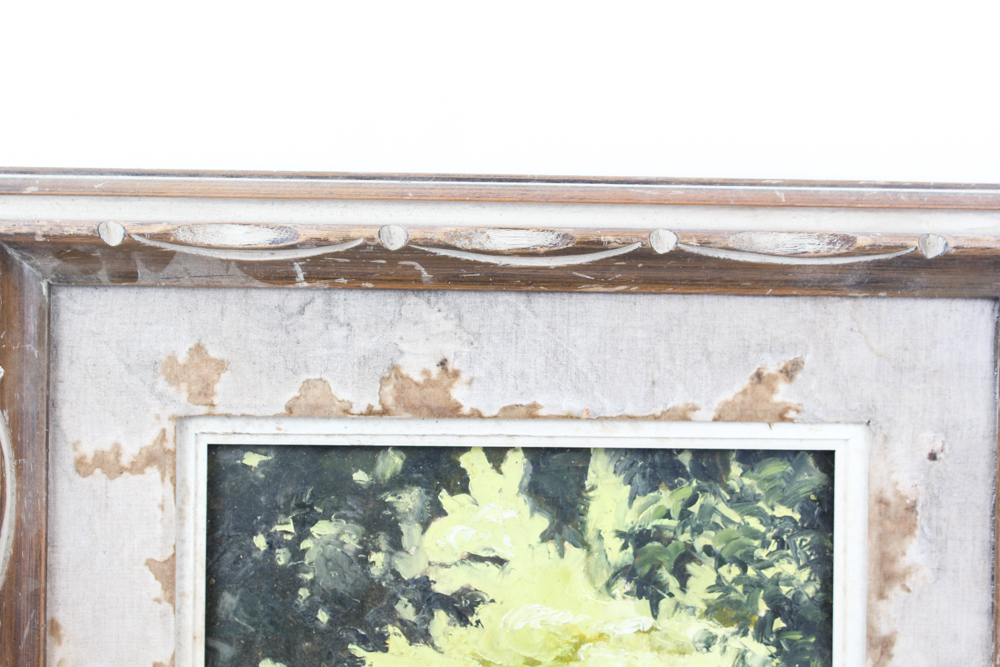 Three Oil Paintings on Canvas