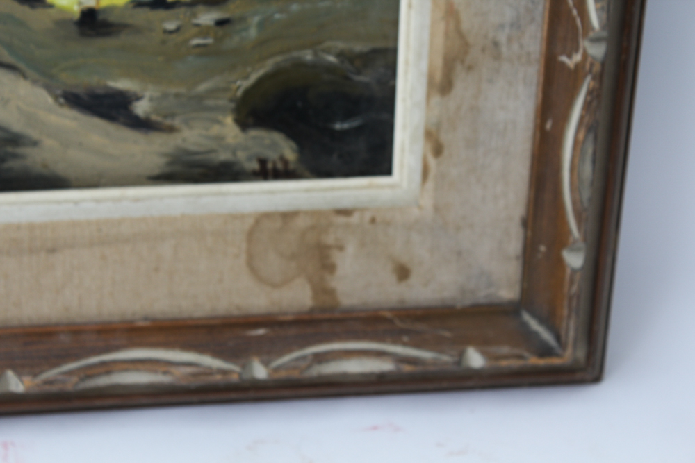 Three Oil Paintings on Canvas