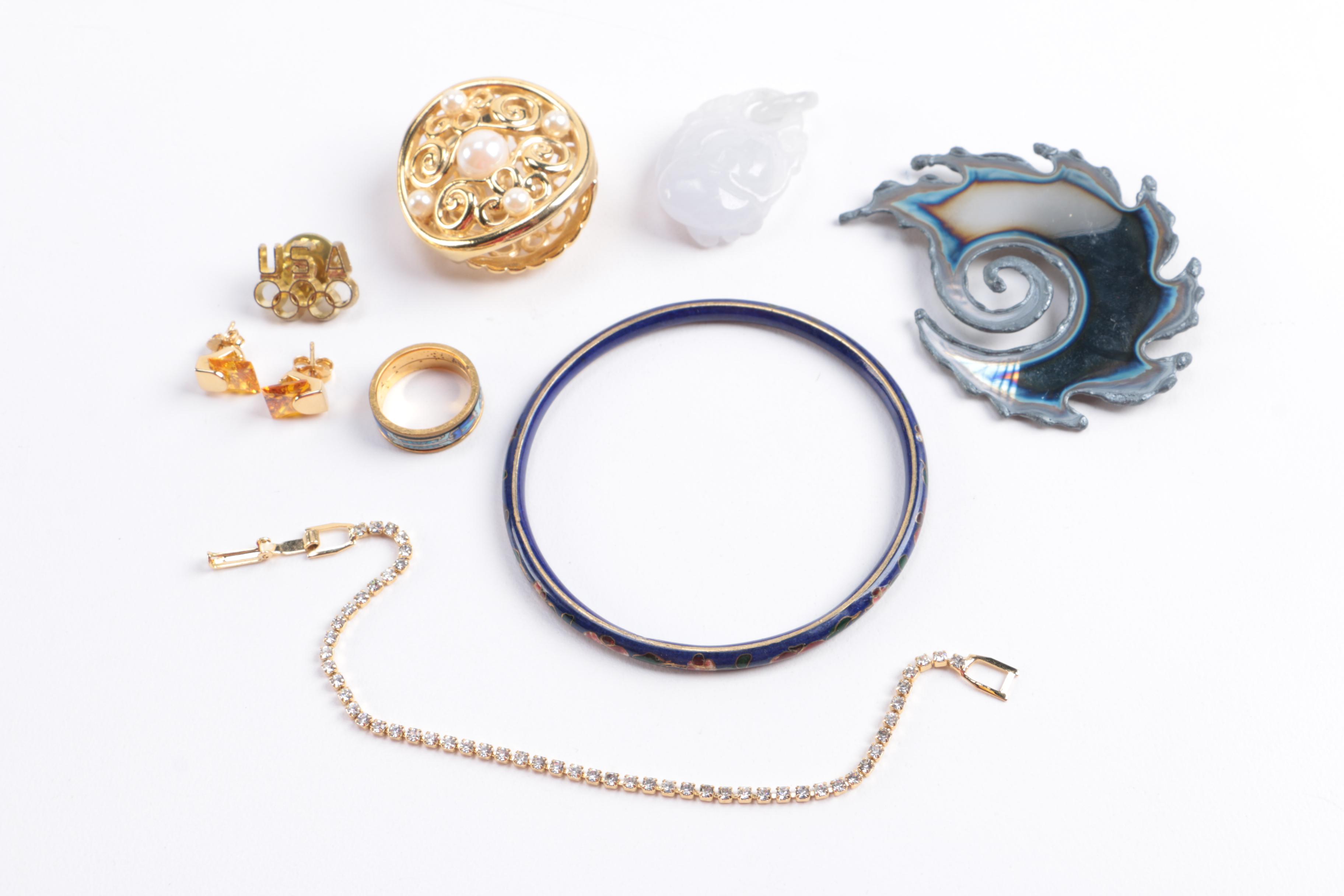 Assorted Costume Jewelry Including Beaded Necklaces