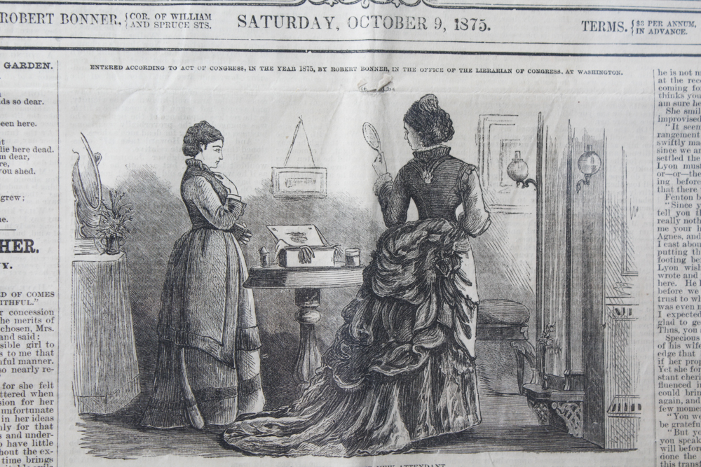 Three Antique Newspapers