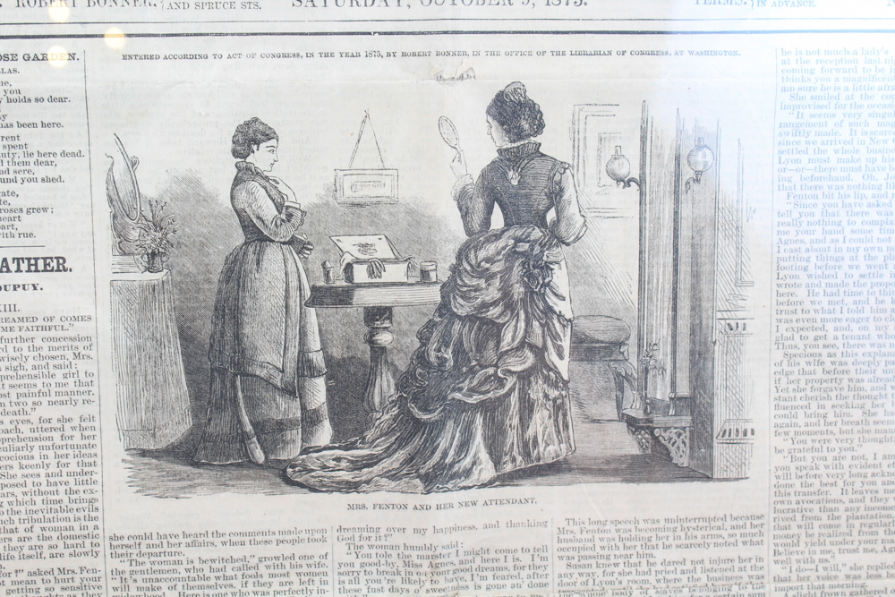 Three Antique Newspapers