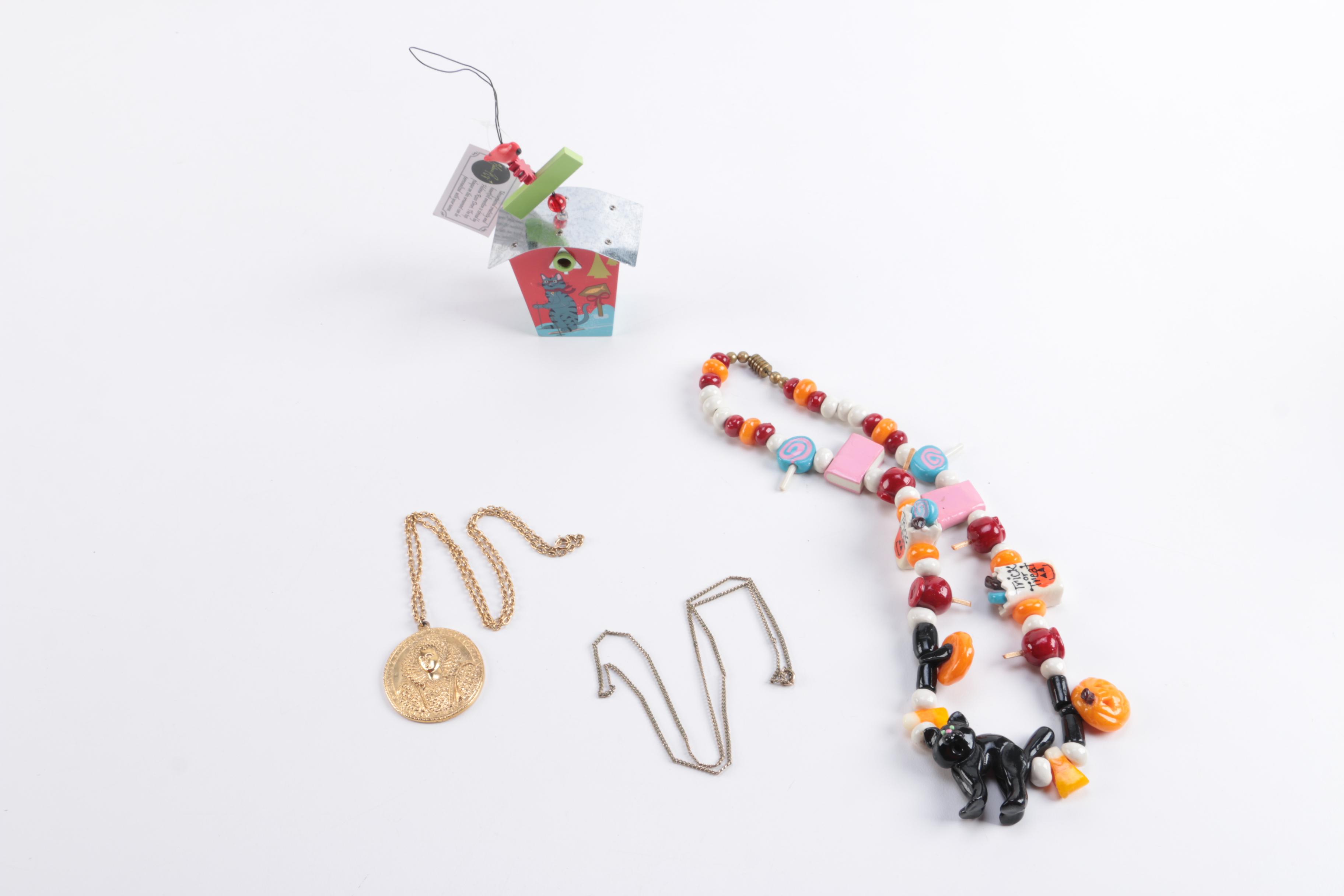 Assorted Costume Jewelry Including Beaded Necklaces