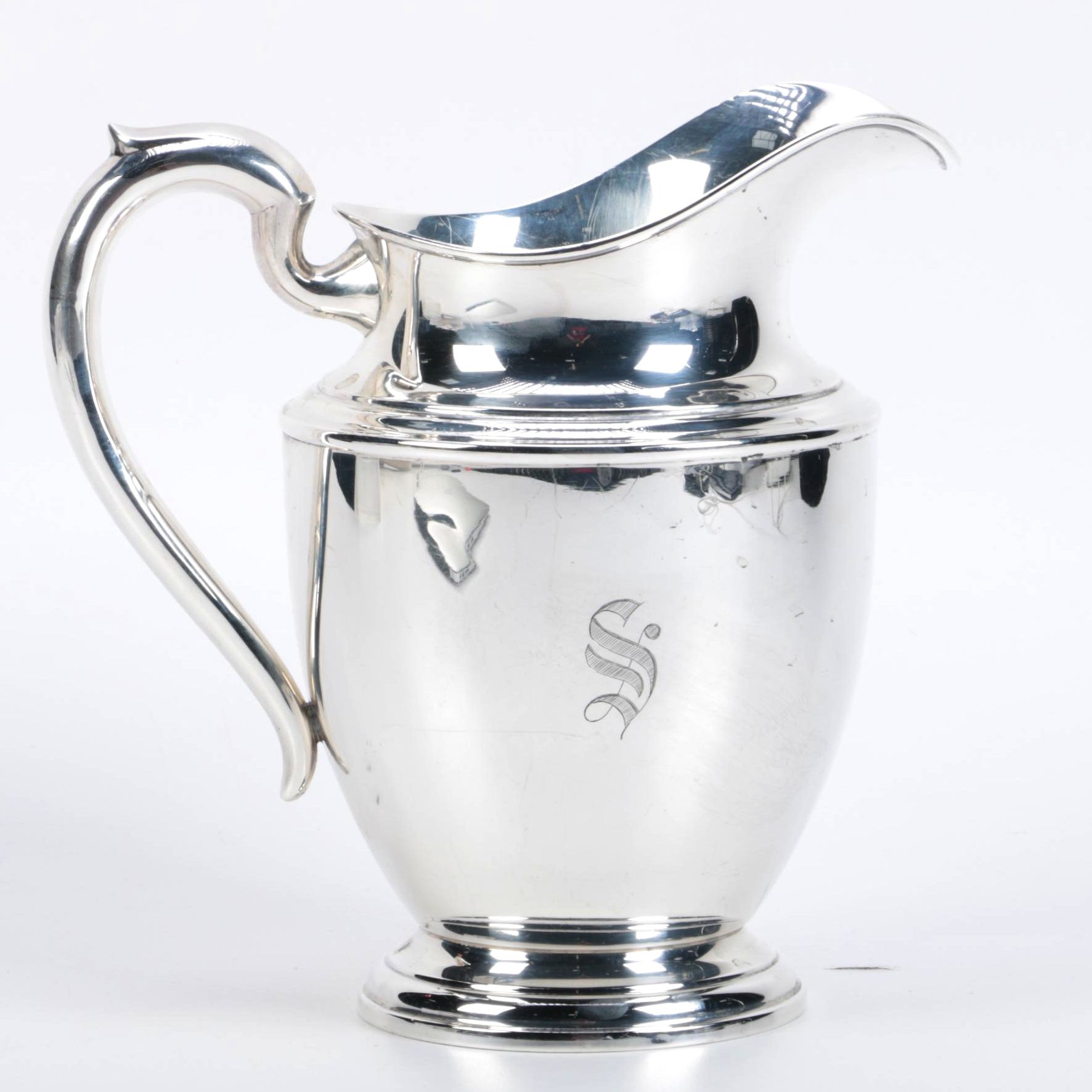 National Silver Company Sterling Water Pitcher