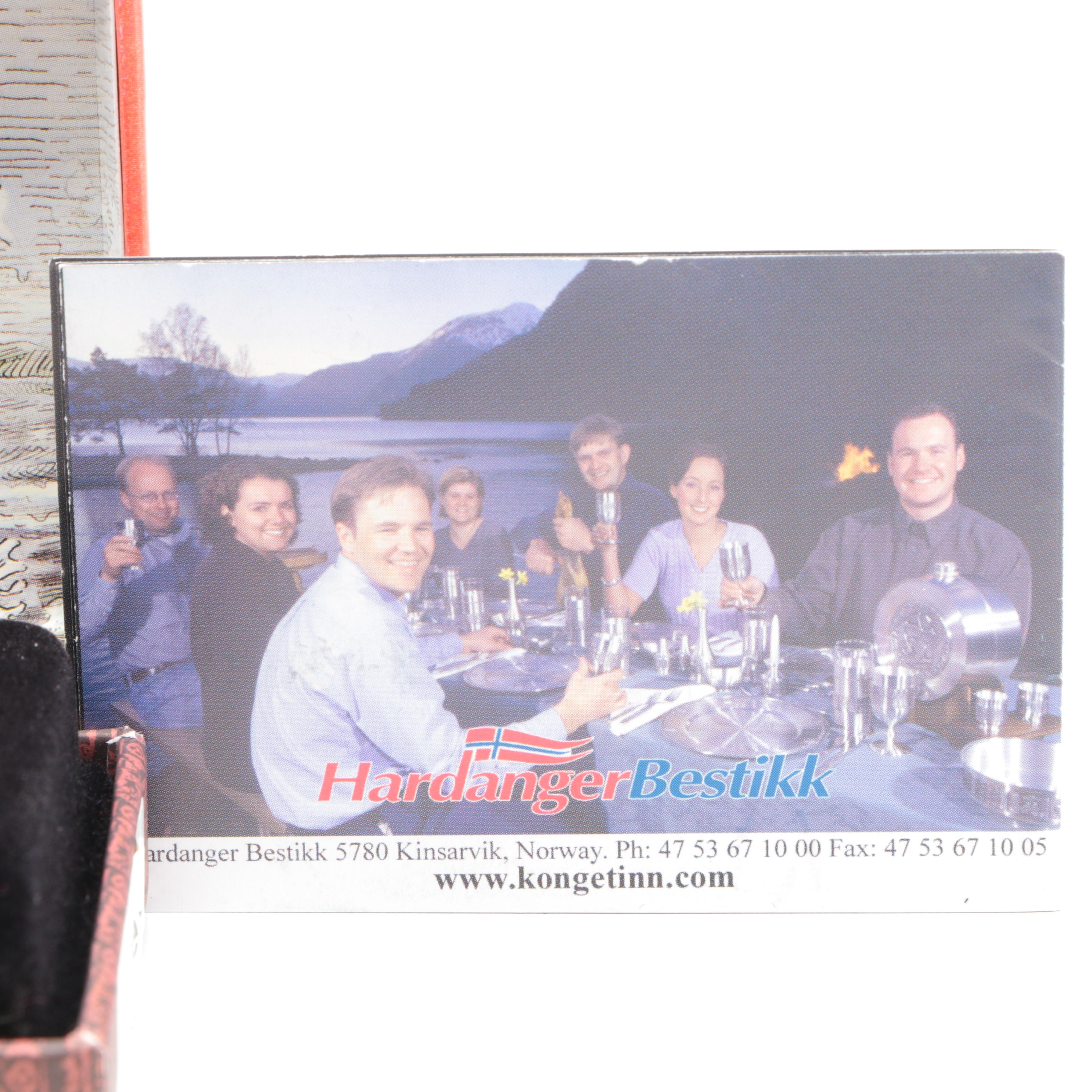 Norwegian Hardanger "Kongetinn" Pewter Cheese Knife