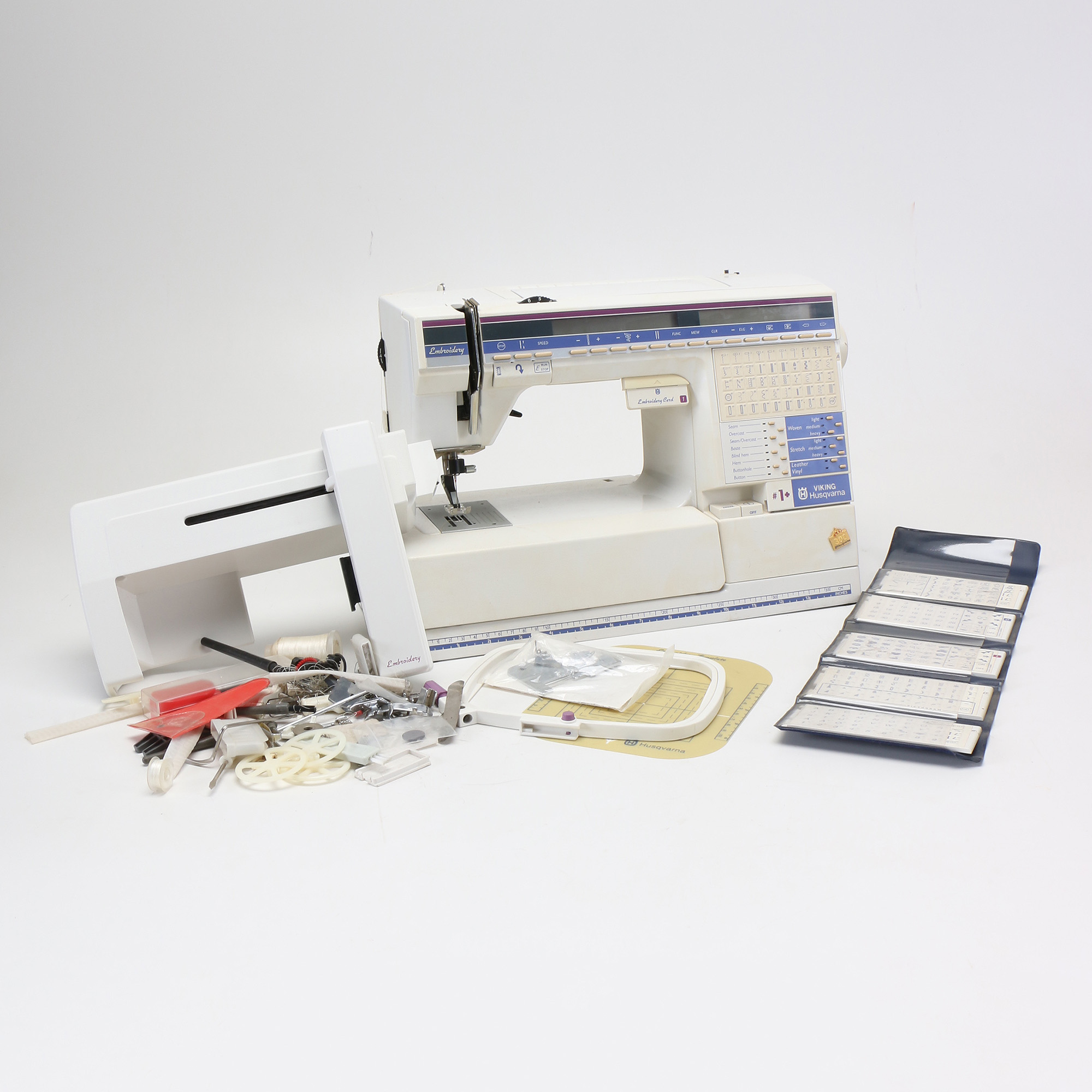 Husqvarna Embroidery Sewing Machine and Accessories