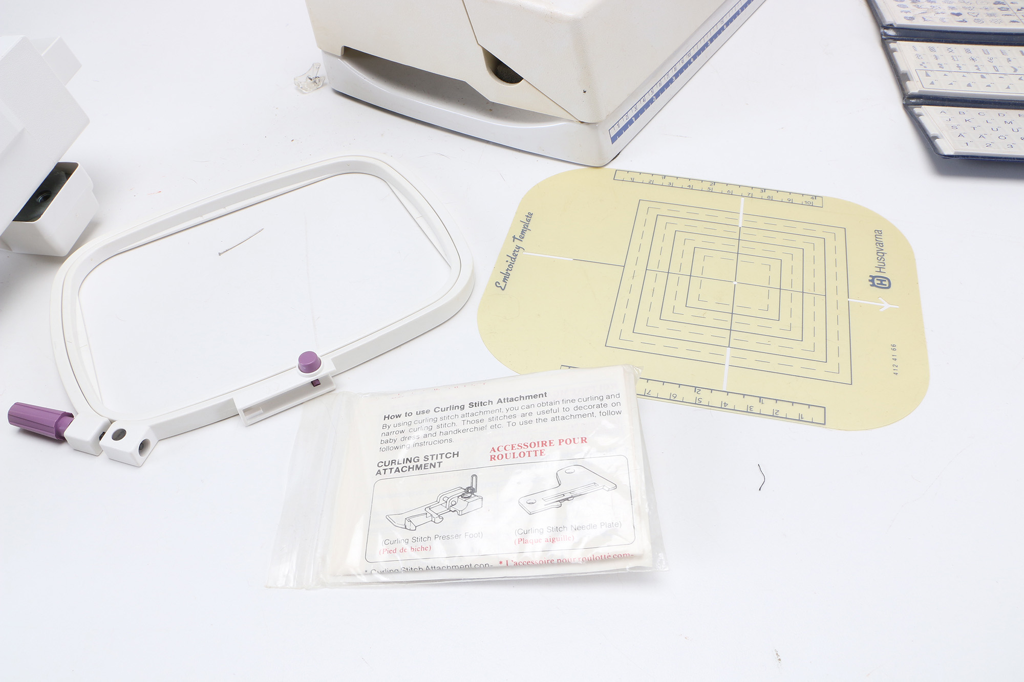 Husqvarna Embroidery Sewing Machine and Accessories