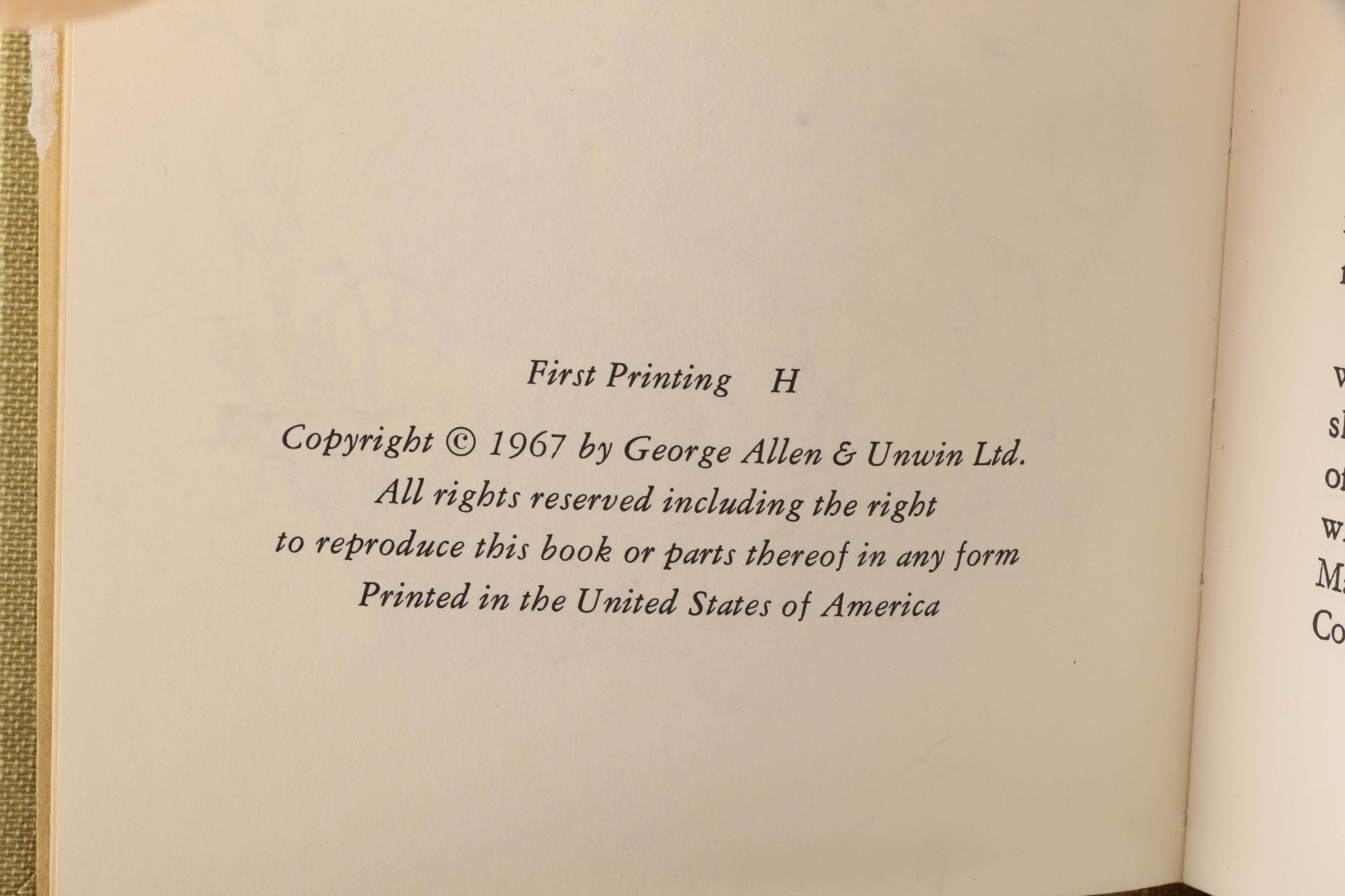 1967 First American Printing "Smith of Wootton Major" by J. R. R. Tolkien