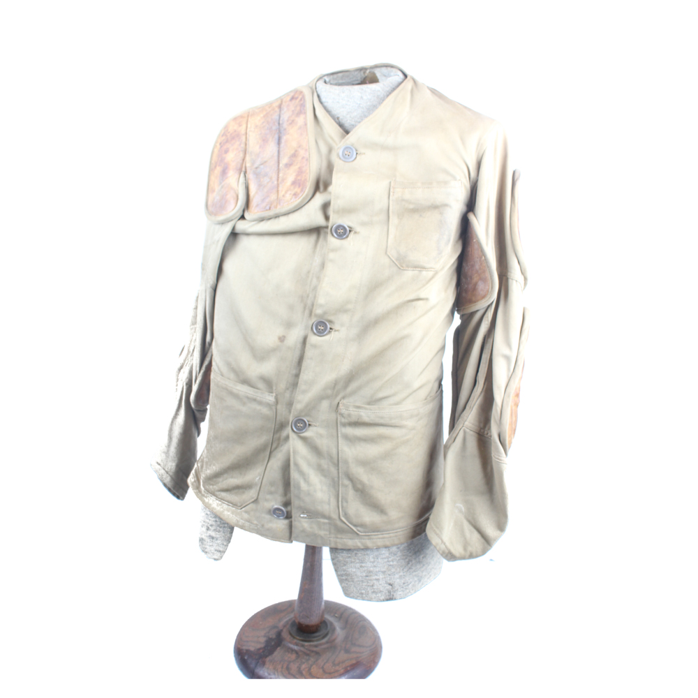 Vintage Safari Jacket on Shirt Form