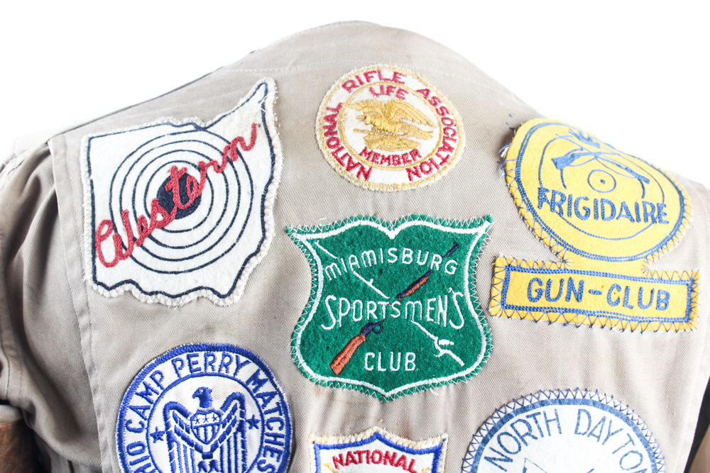 Vintage Safari Jacket on Shirt Form