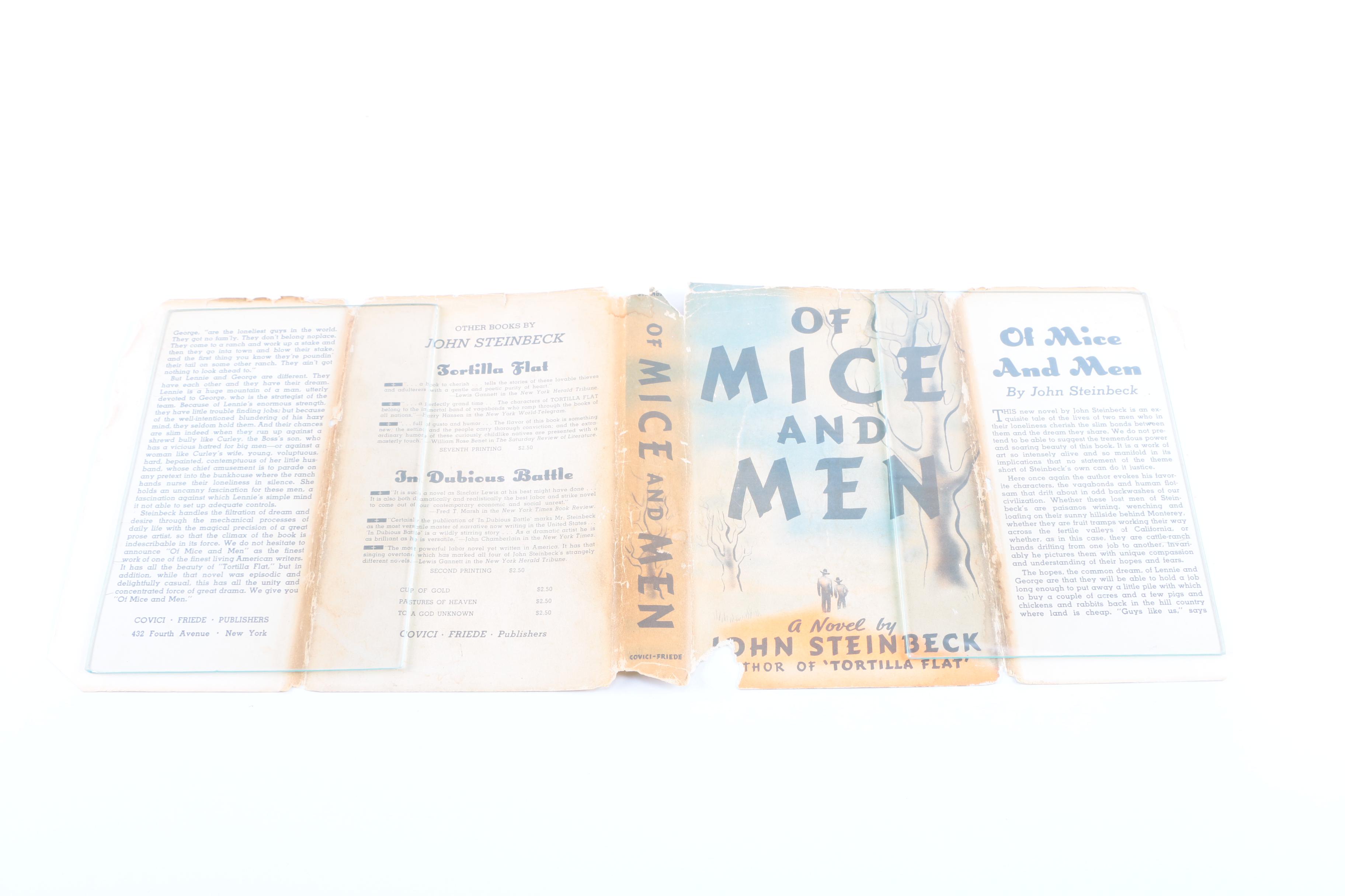 Vintage "Of Mice and Men" by John Steinbeck