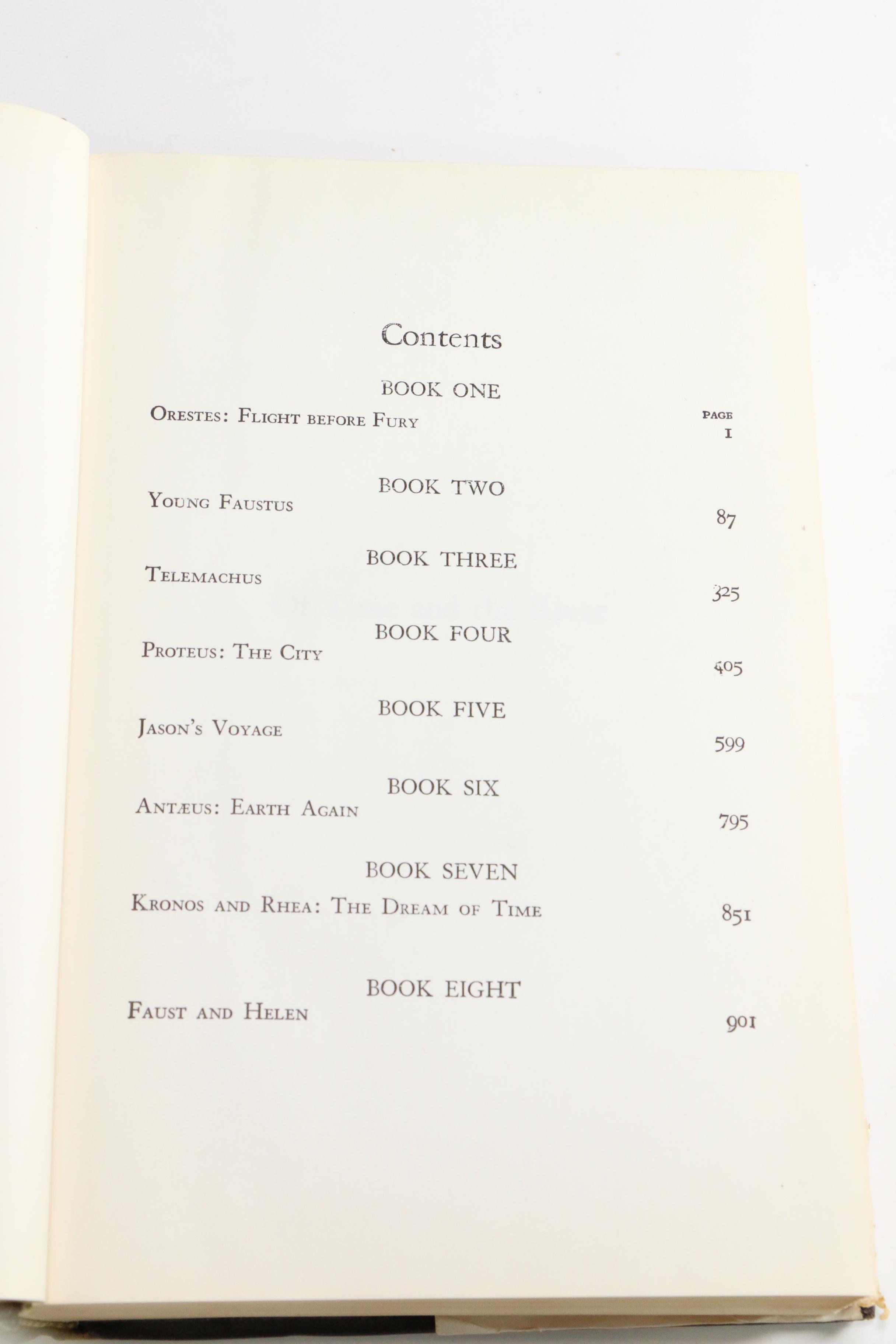 1935 "Of Time and the River" by Thomas Wolfe