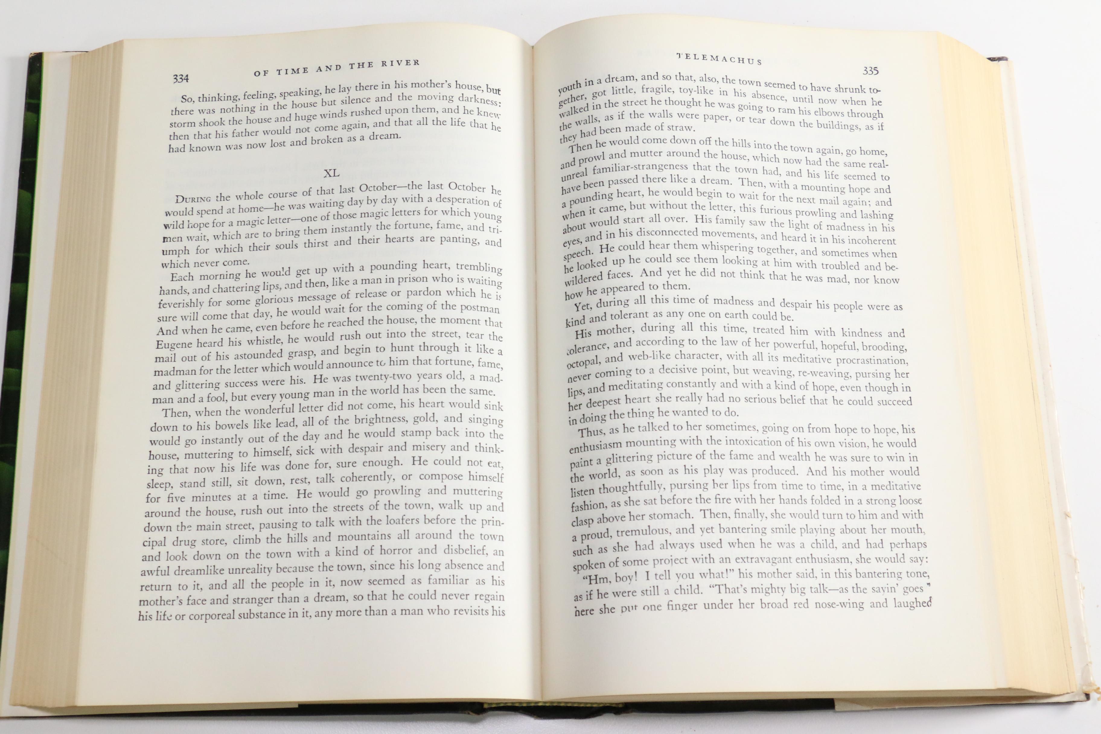 1935 "Of Time and the River" by Thomas Wolfe