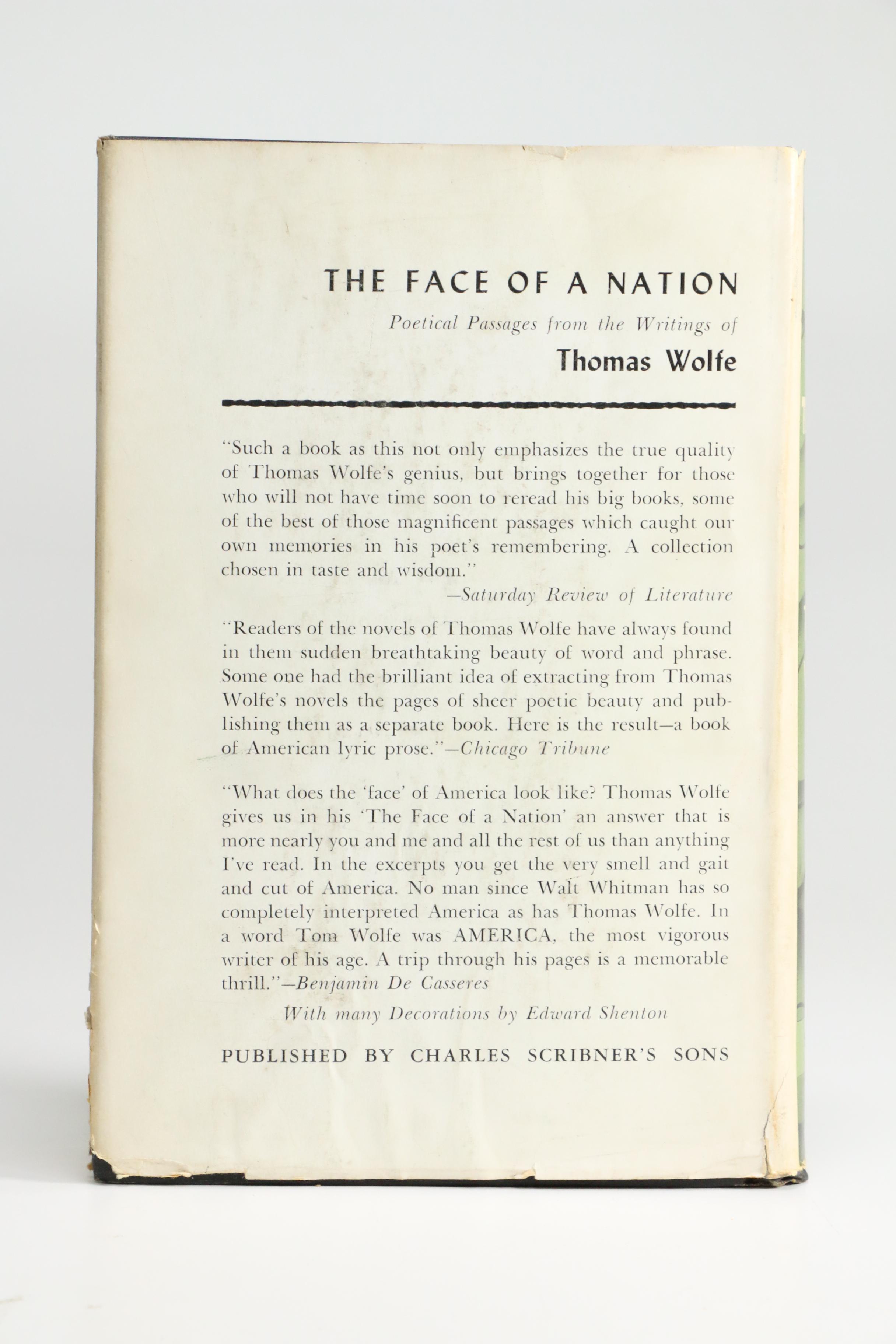 1935 "Of Time and the River" by Thomas Wolfe