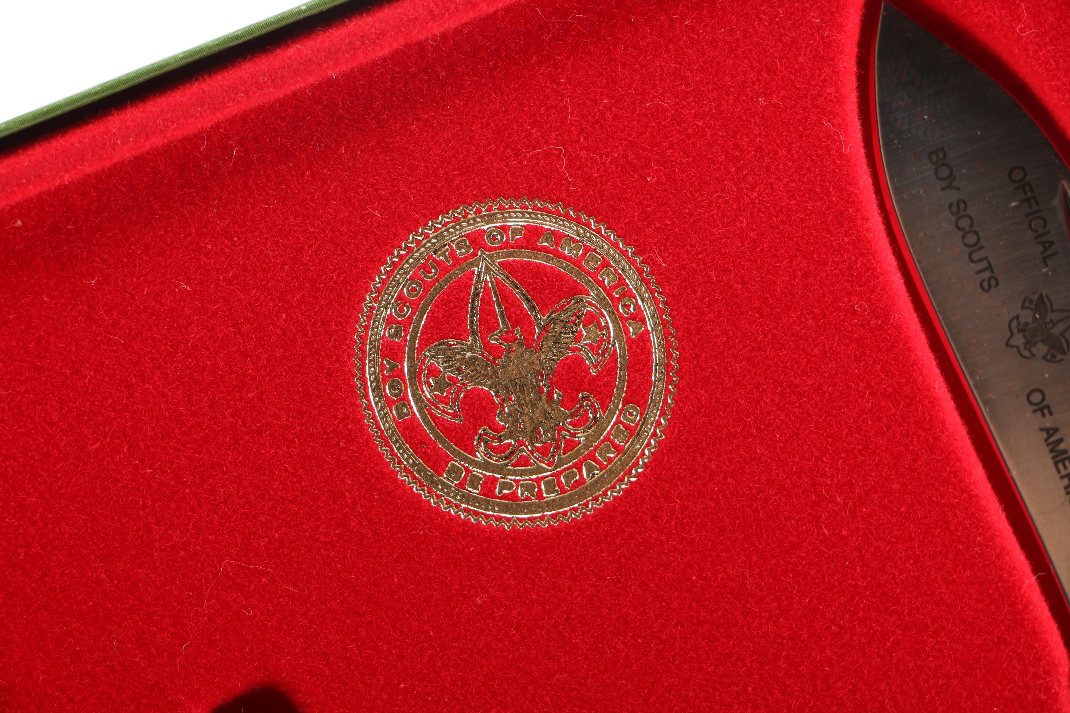 "Tomorow's Leader" Norman Rockwell Limited Edition Boy Scout Knife