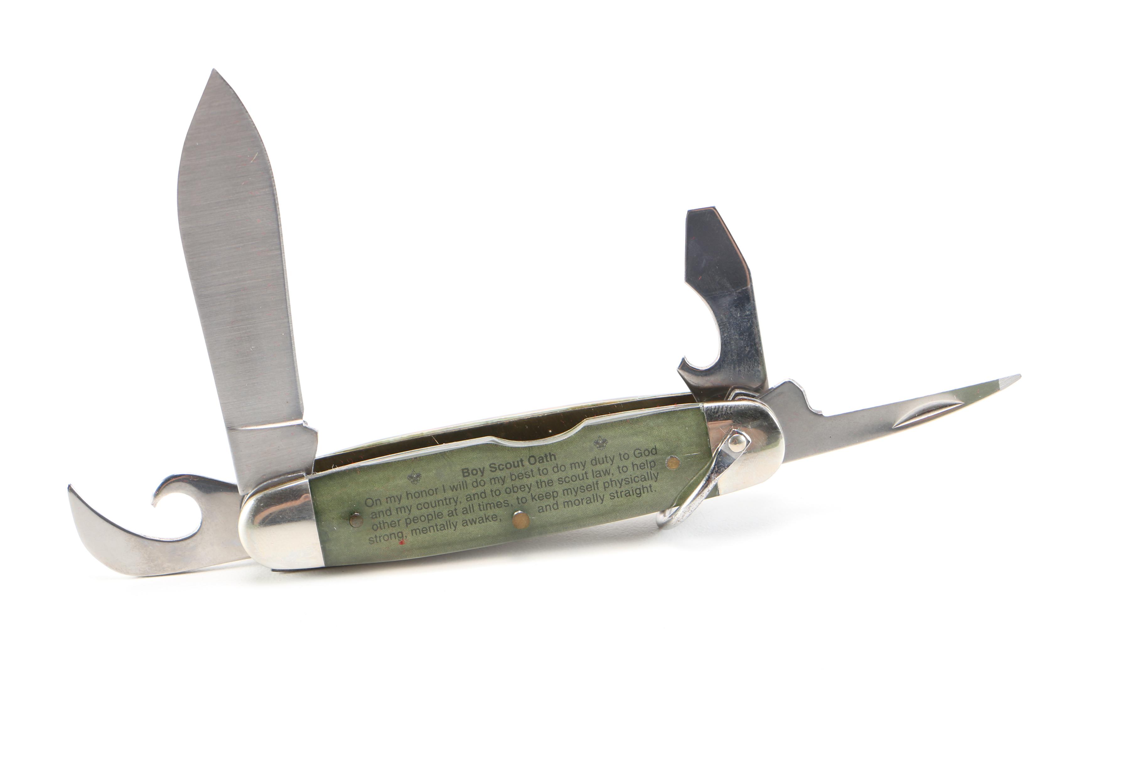 "Tomorow's Leader" Norman Rockwell Limited Edition Boy Scout Knife