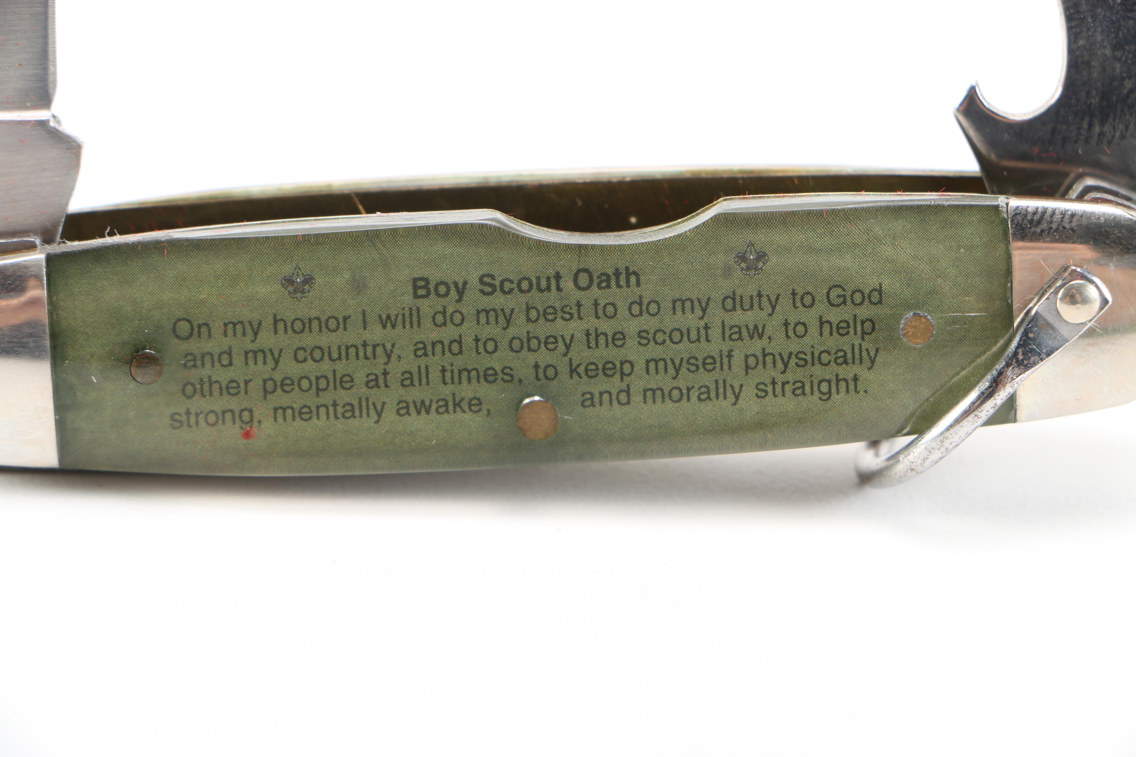 "Tomorow's Leader" Norman Rockwell Limited Edition Boy Scout Knife