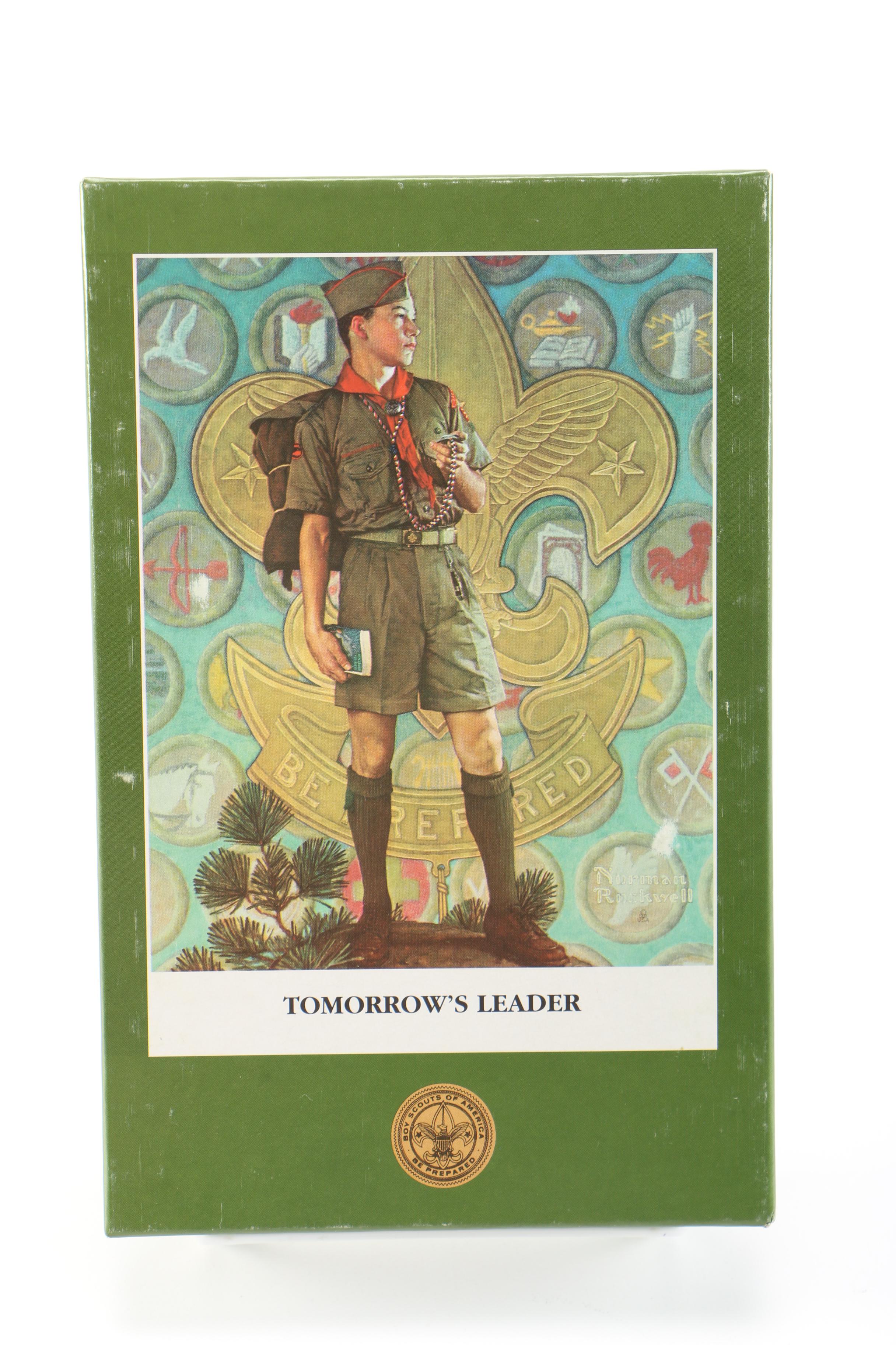 "Tomorow's Leader" Norman Rockwell Limited Edition Boy Scout Knife