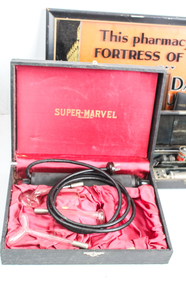 Collection of Antique Medical Supplies